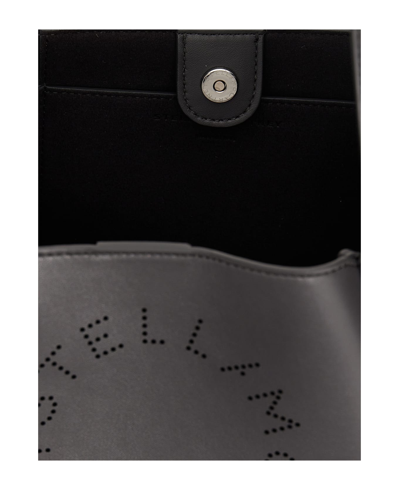 Stella McCartney 'logo' Handbag - Gray トートバッグ