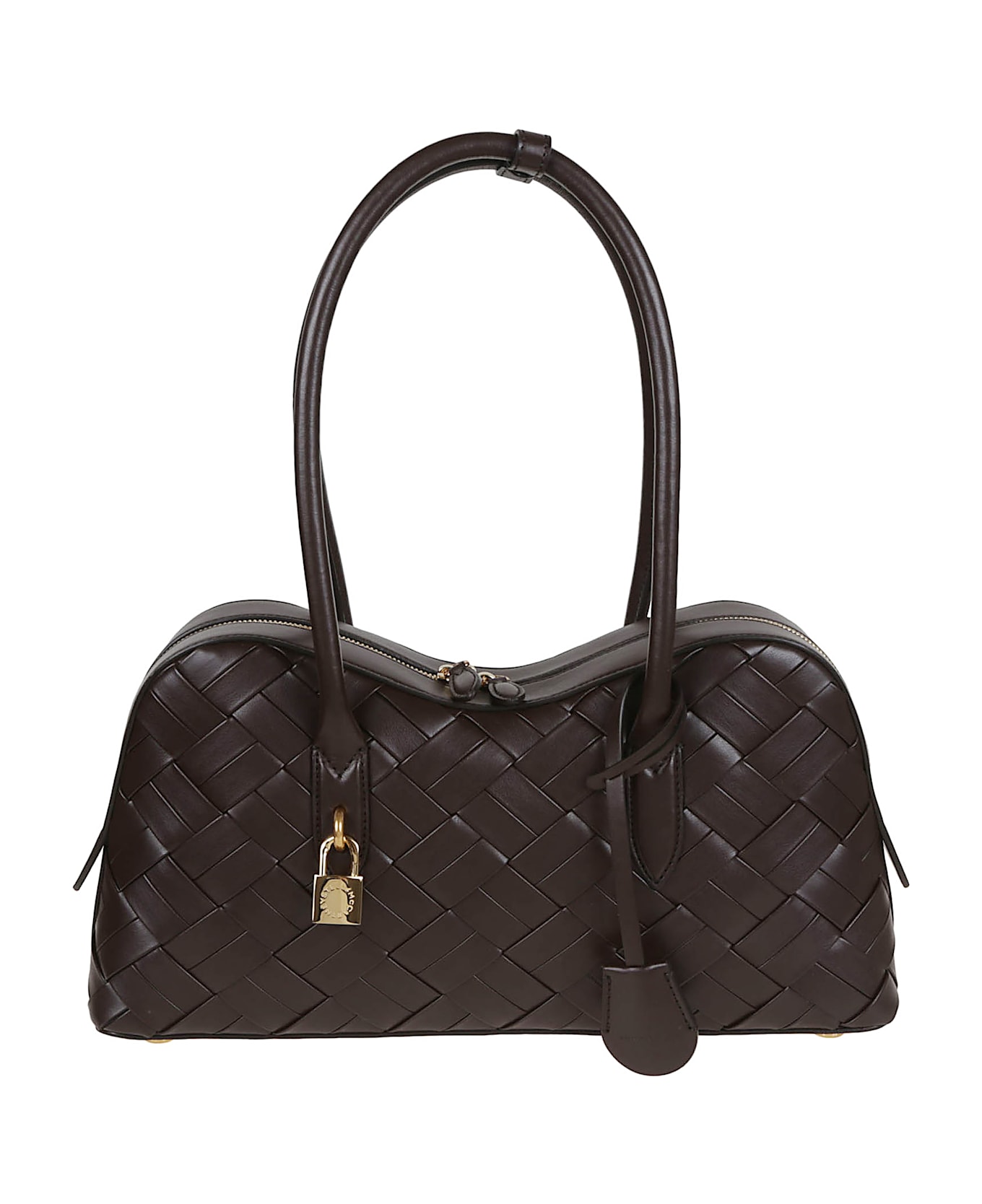 Stella McCartney Tote Woven Alter Mat - Chocolate Brown