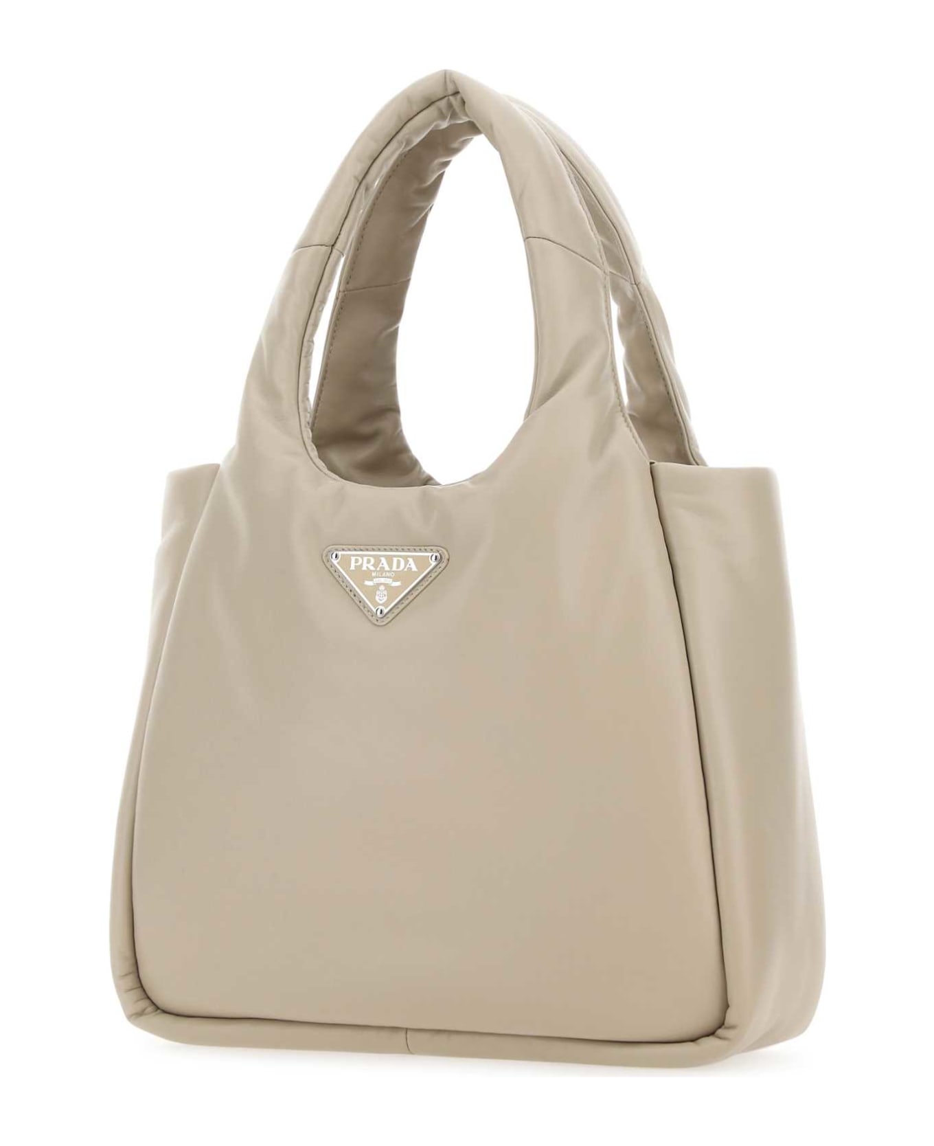 Prada Sand Nappa Leather Handbag - DESERTO
