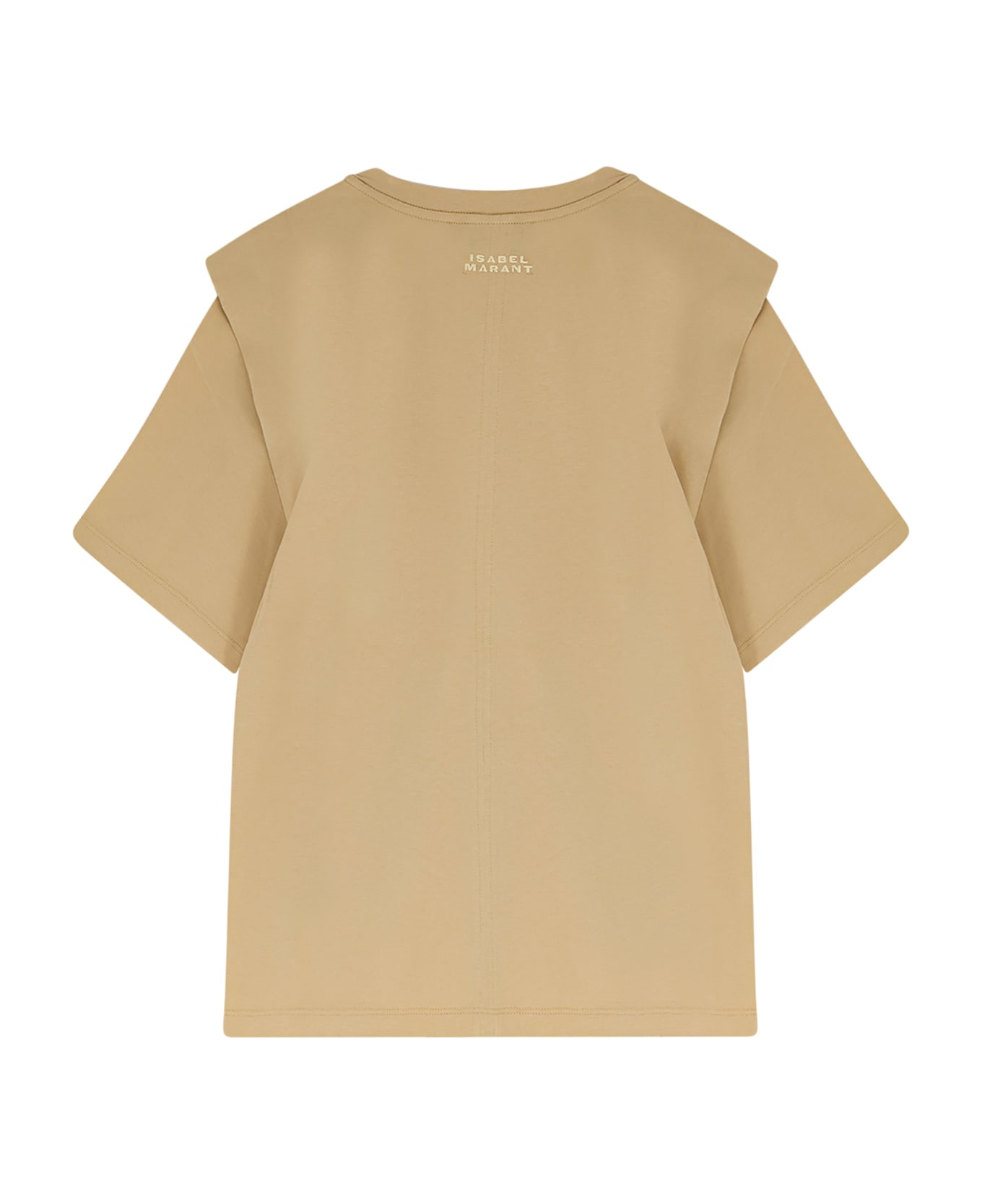 Isabel Marant Zelitos Organic Cotton T-shirt - Dusky Yellow