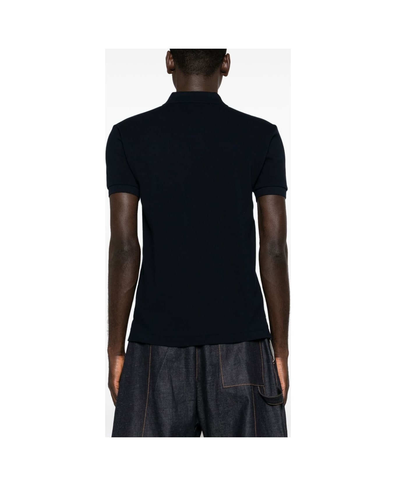 Comme des Garçons Cotton Polo Shirt - Blue
