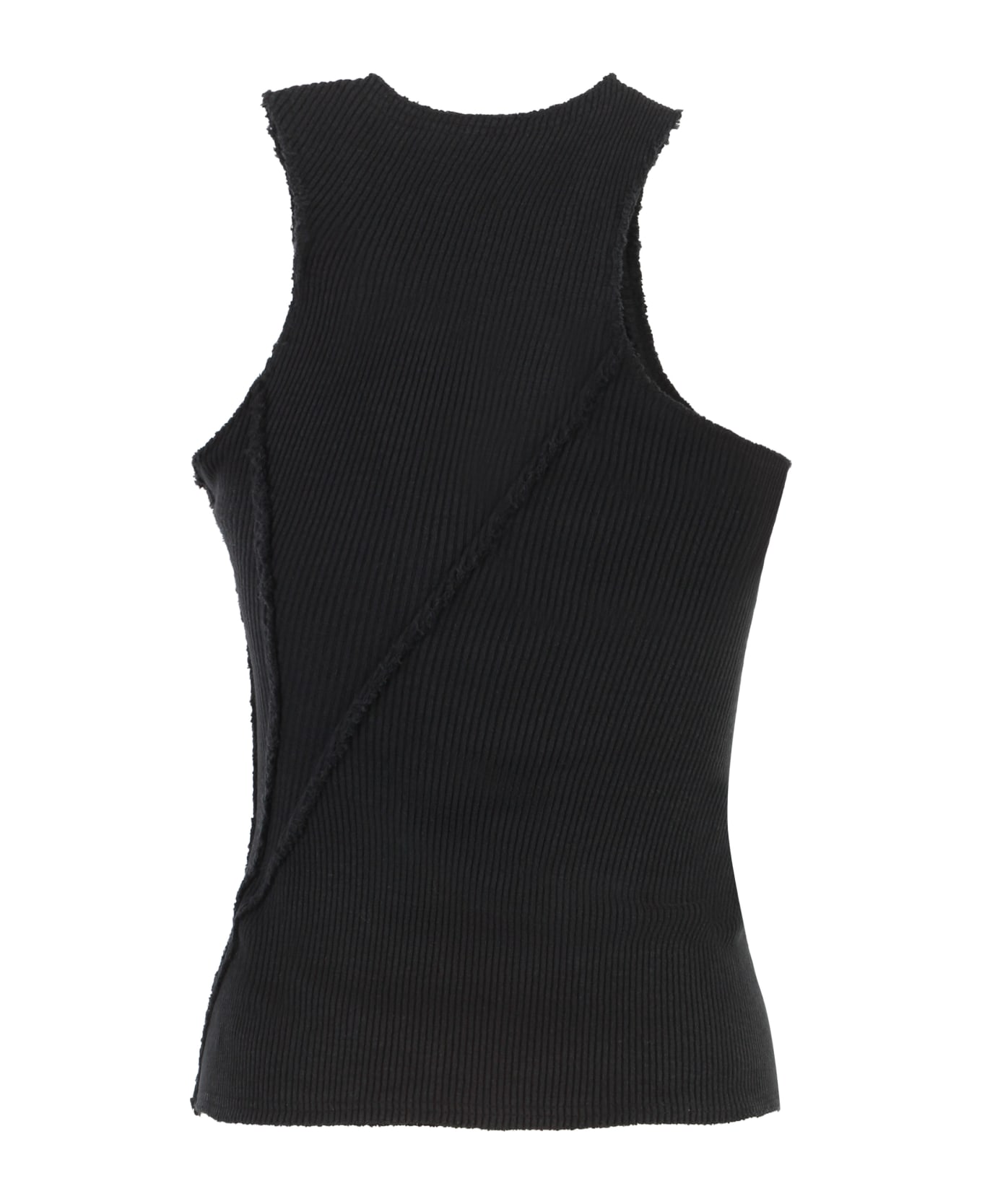 Talia Byre Cotton Tank Top - black