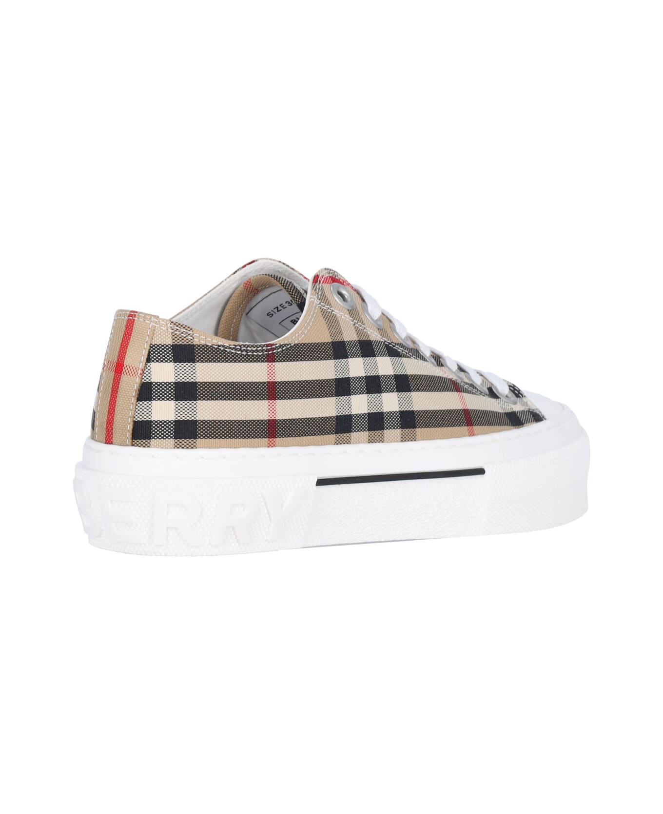 Burberry 'vintage Check' Sneakers - NEUTRALS