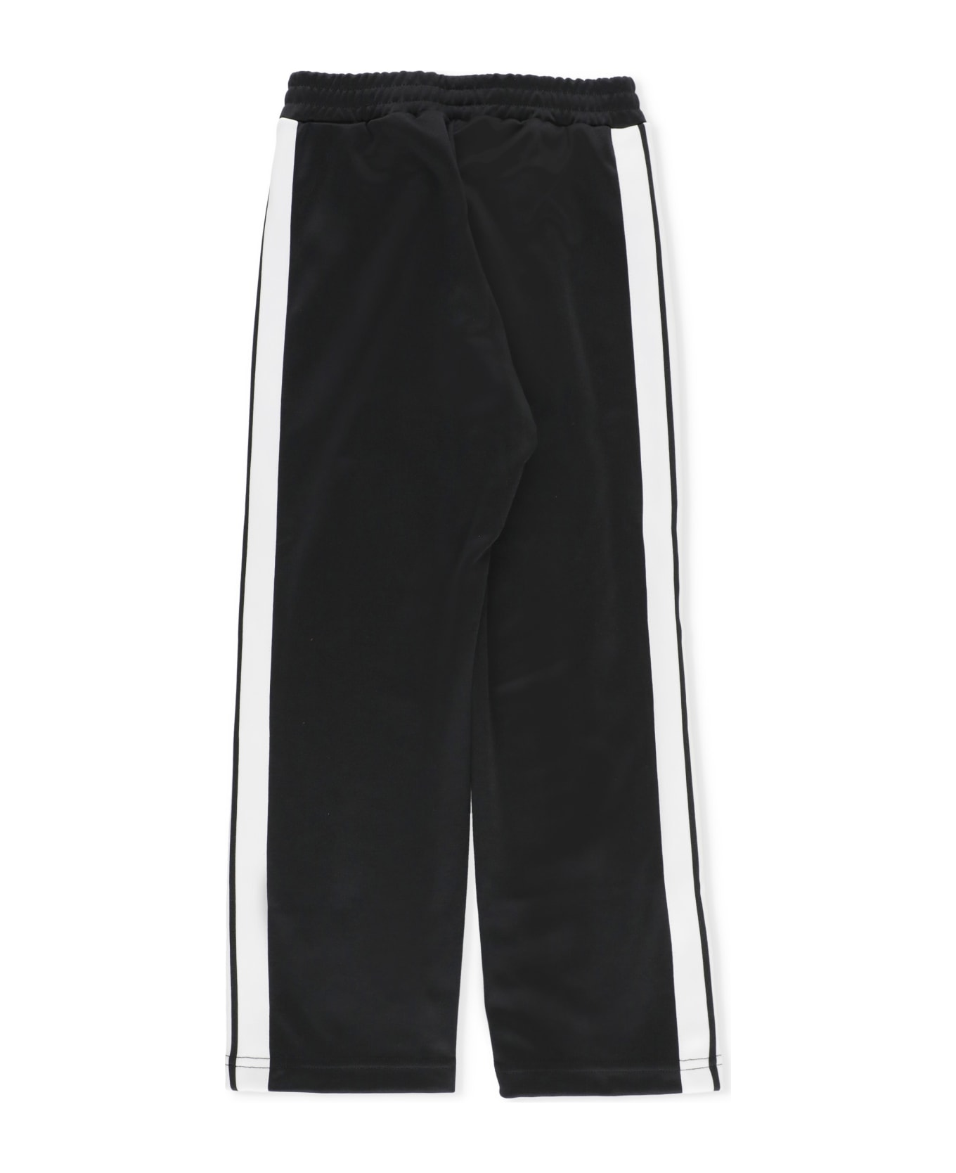 Palm Angels Sweatpants With Logo - Black ボトムス