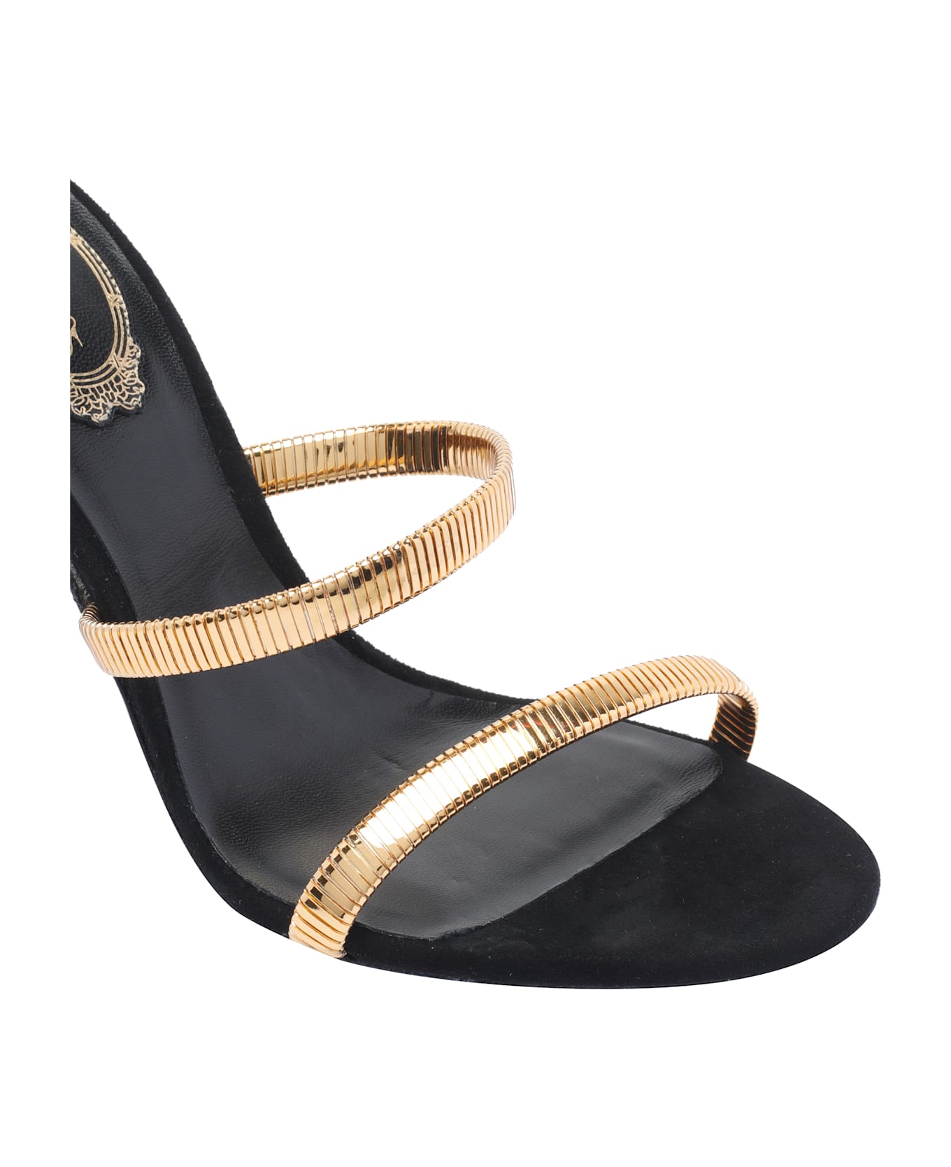 René Caovilla Juniper Pump Sandals - Black