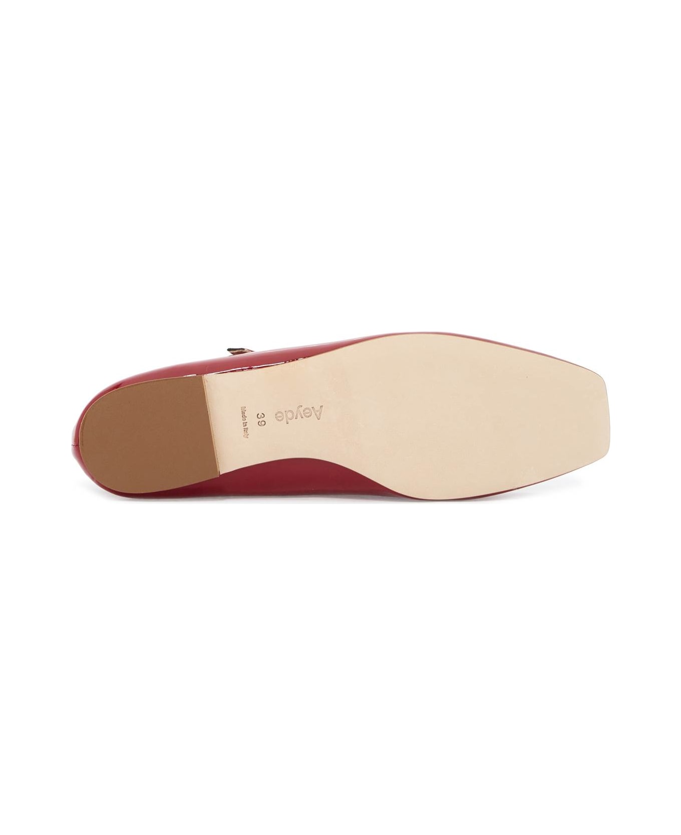 aeyde Uma Ballet Fl - CRANBERRY (Red)