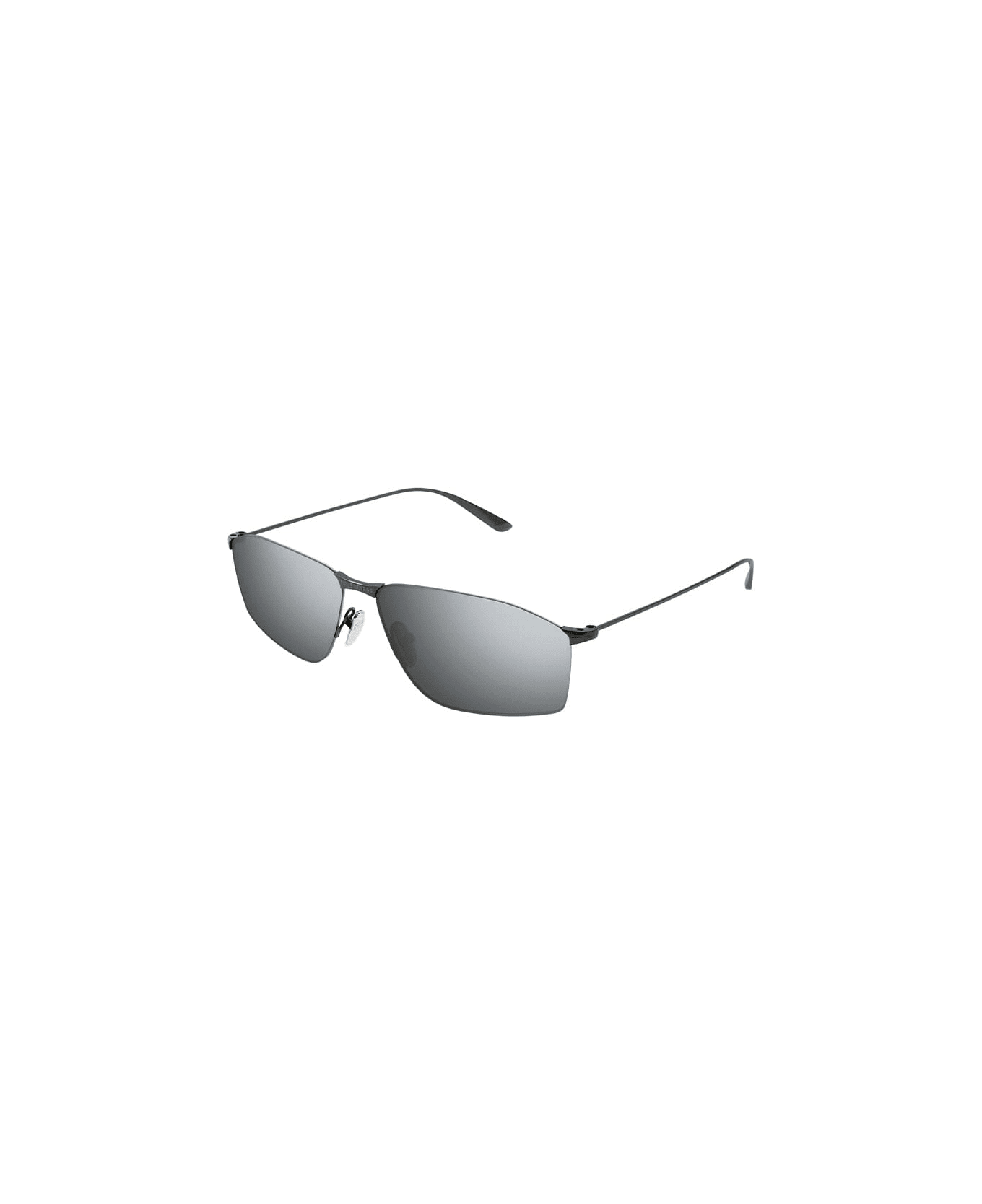 Balenciaga Eyewear Bb0413s-004 - Gunmetal Sunglasses - dark grey
