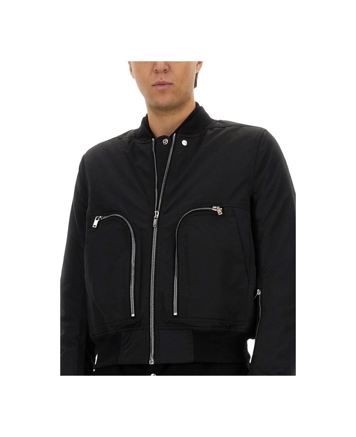 DRKSHDW Padded Bomber Jacket - Black