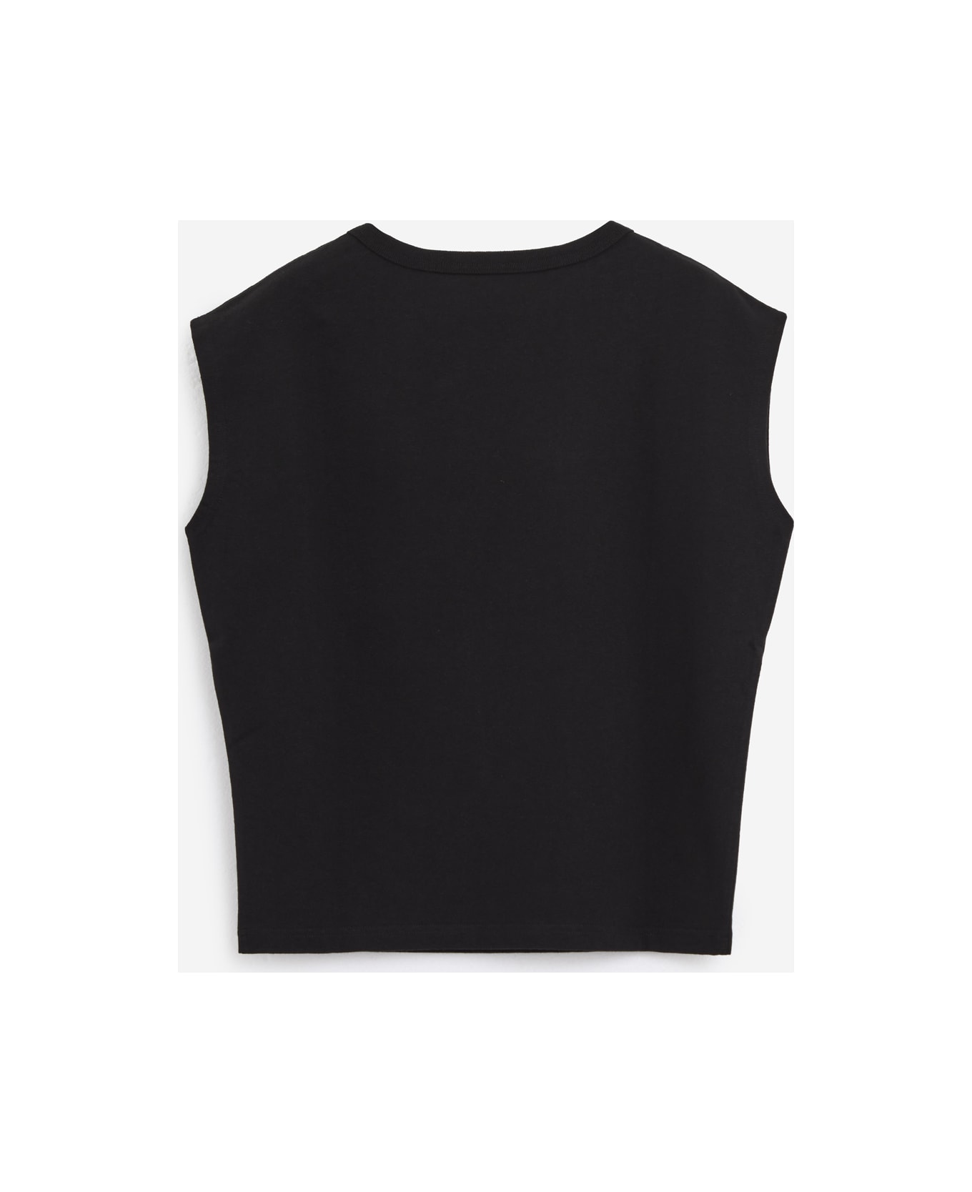 Lemaire Cap Sleeve T-shirt - black
