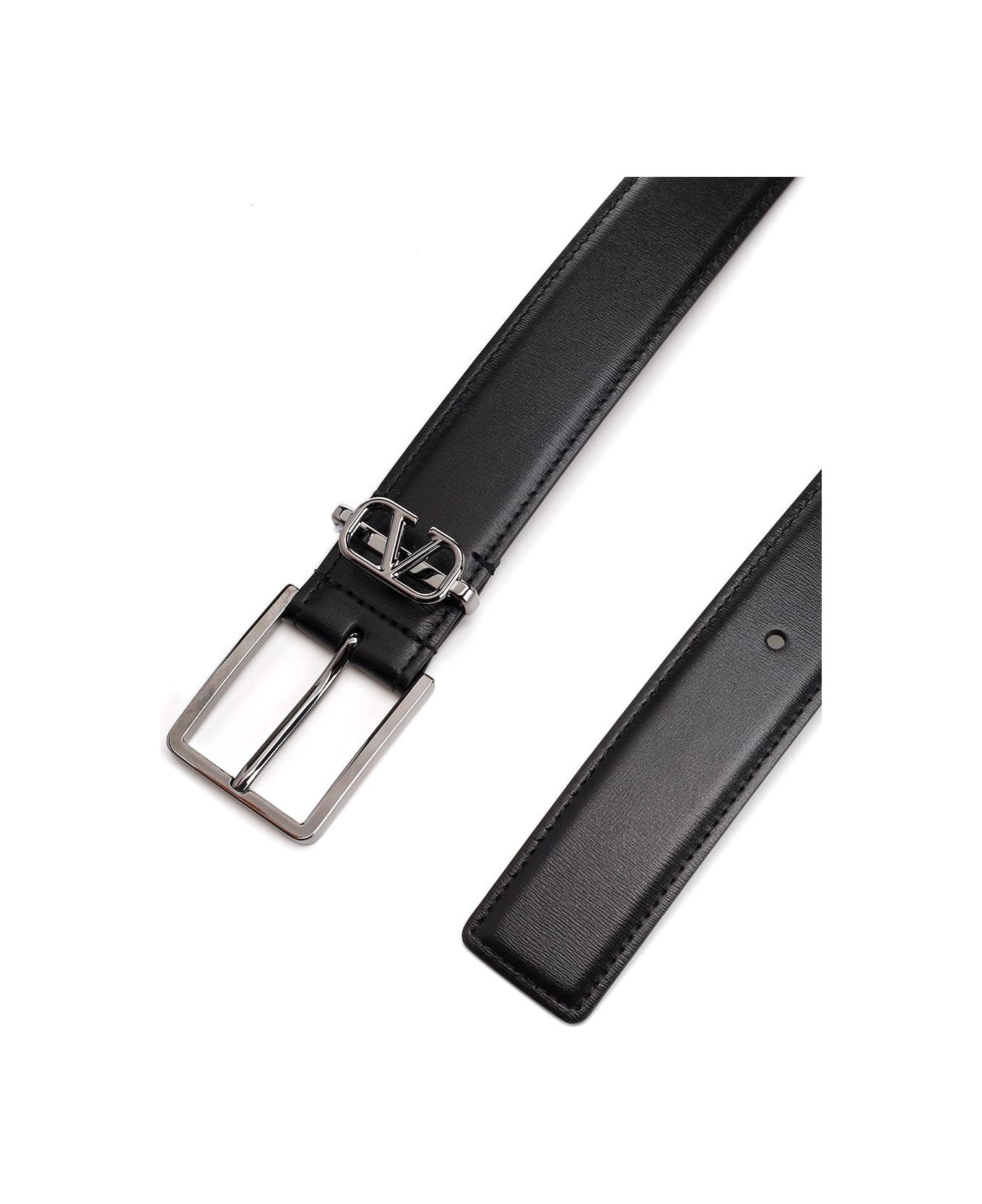 Valentino Garavani Mini Vlogo Signature Belt - Black