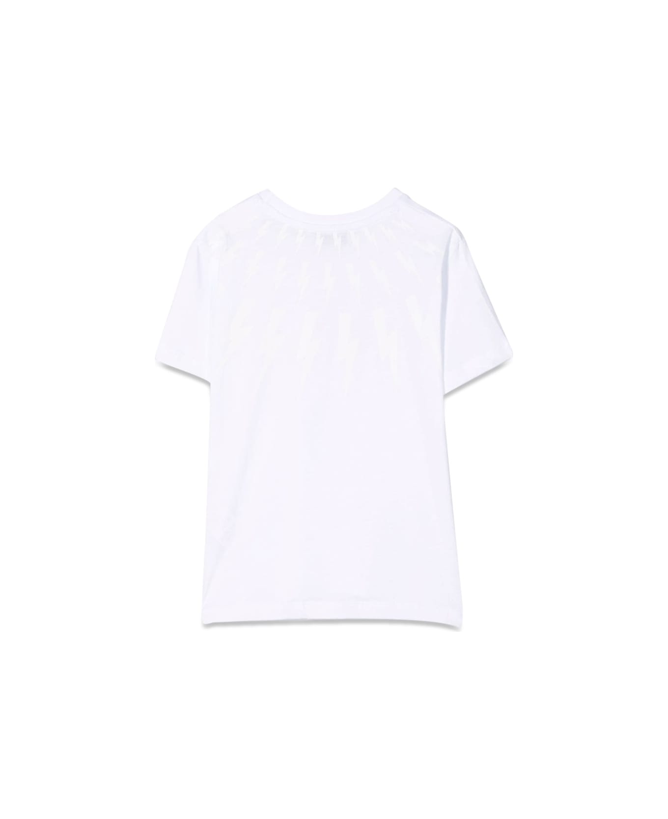Neil Barrett T-shirt Jersey - WHITE Tシャツ＆ポロシャツ