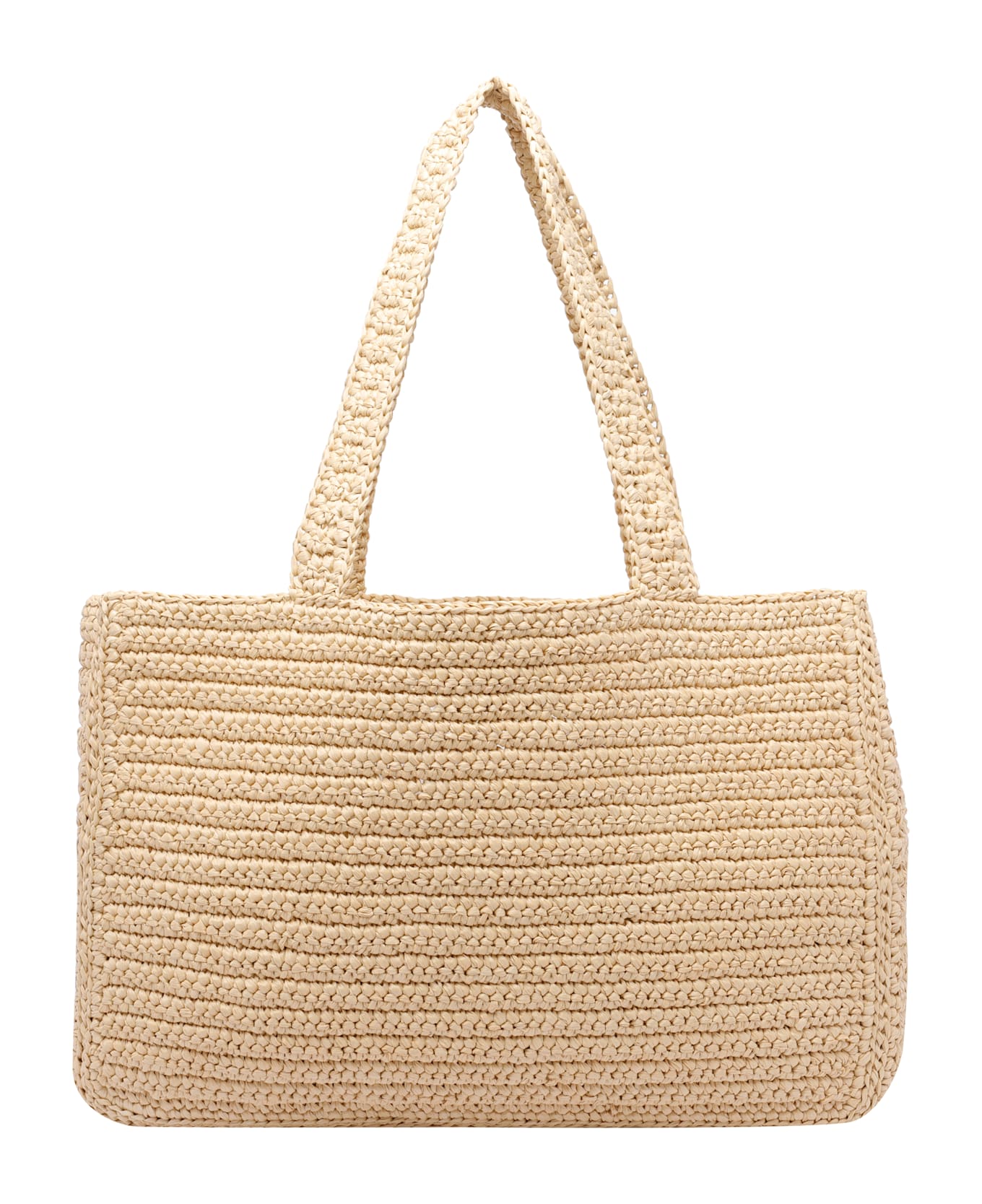 Valentino Garavani Viva Superstar Crochet Tote Bag - Beige