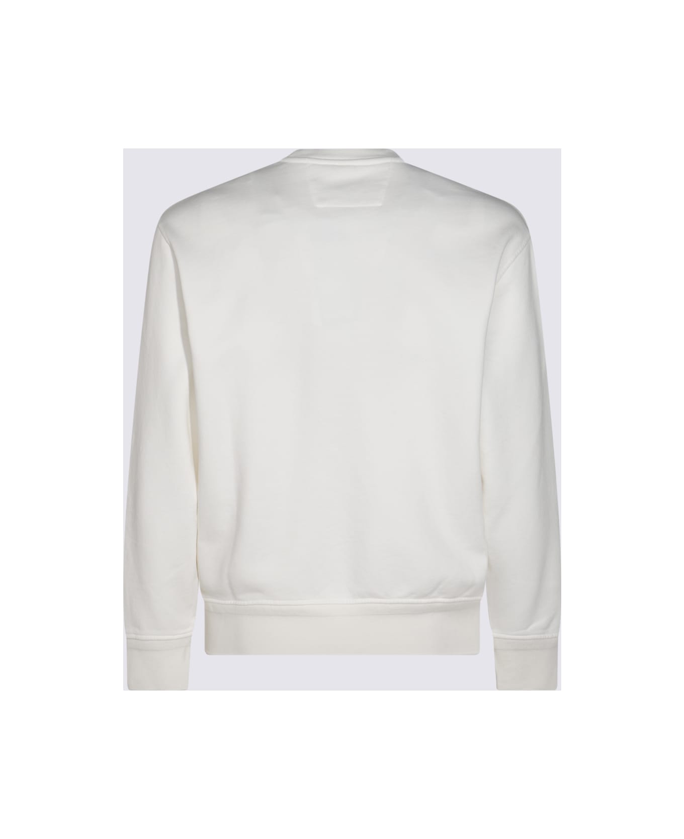 C.P. Company Cream Cotton Sweatshirt - White