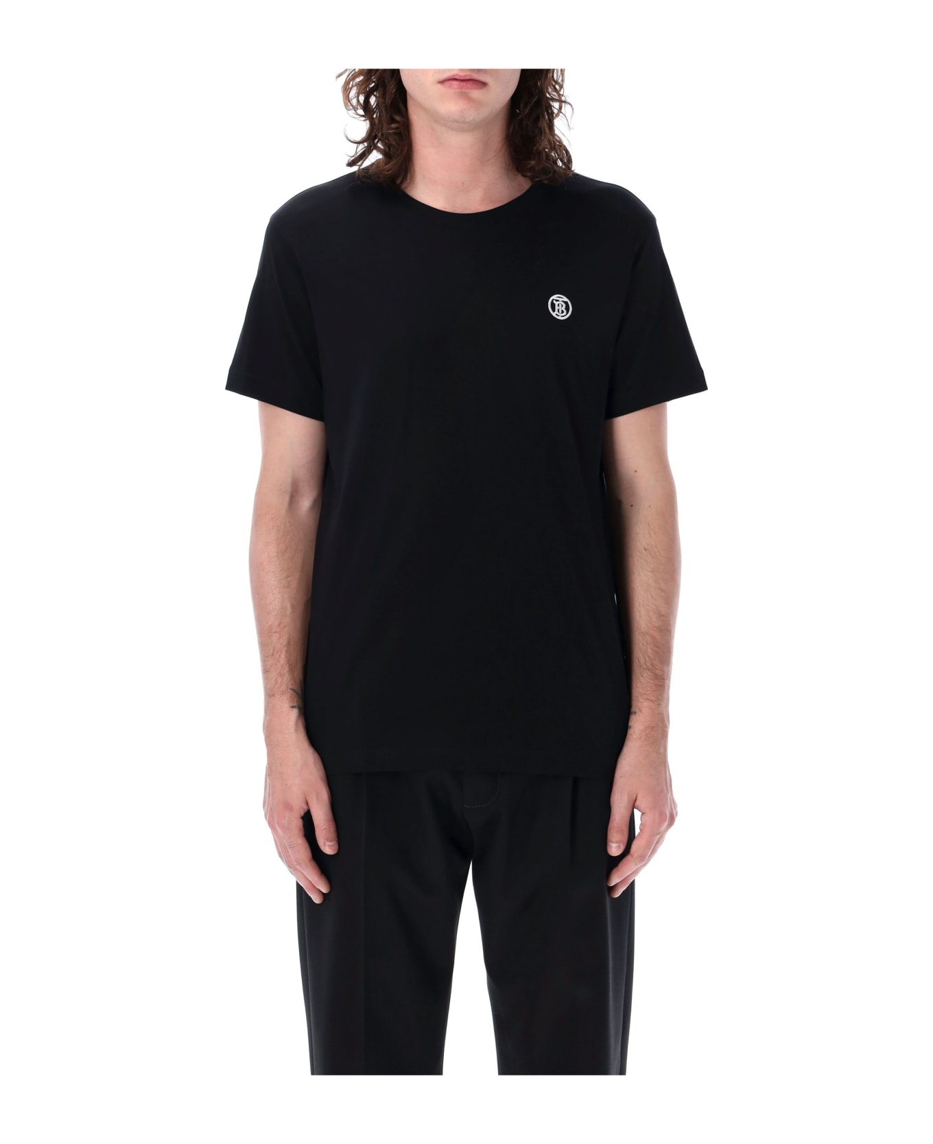 Burberry London Parker Tb T-shirt - BLACK シャツ