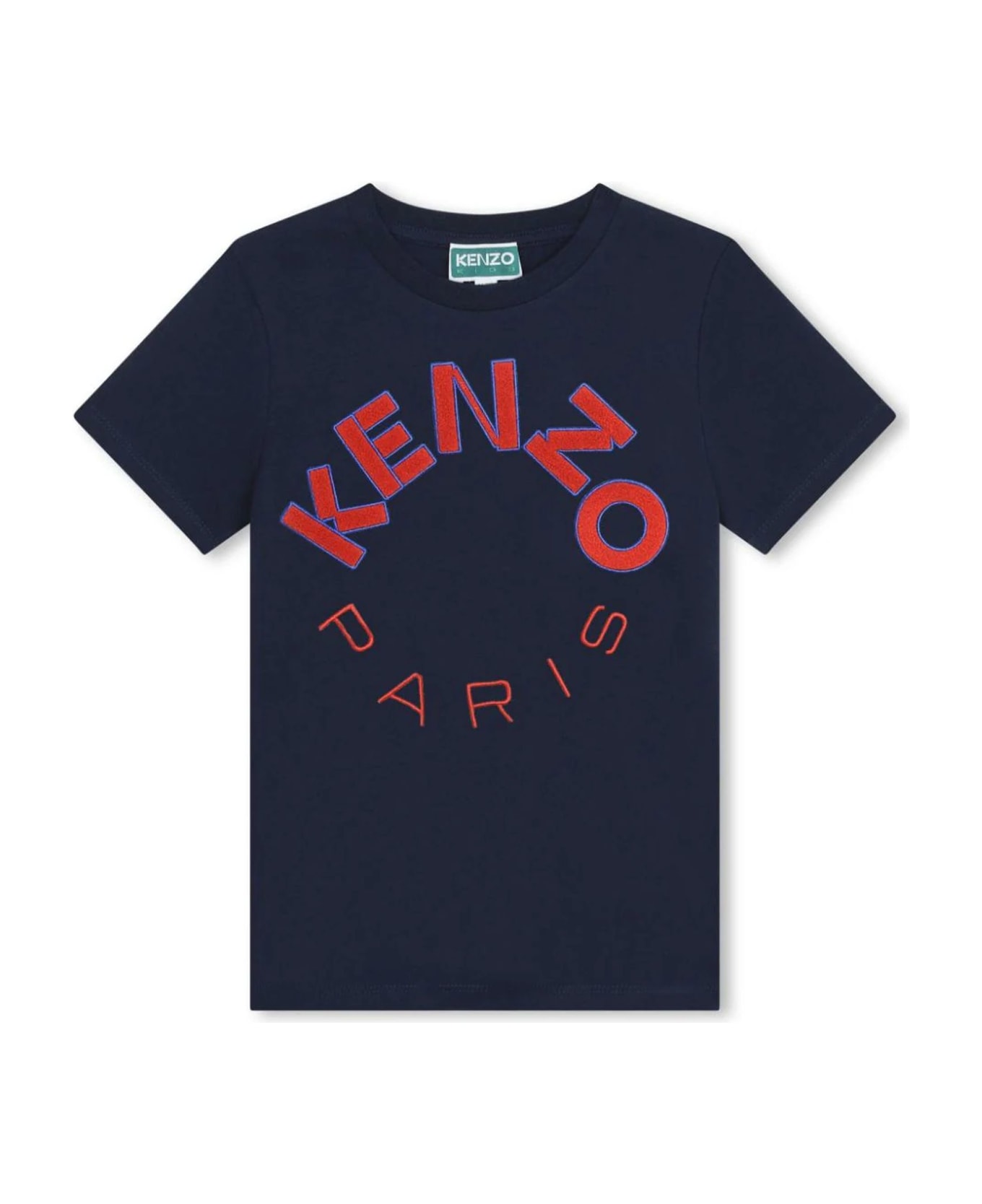 Kenzo Kids T-shirts And Polos Blue - Blue