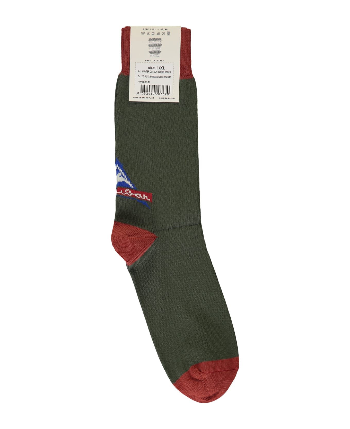 Holubar Cotton Socks - green 靴下