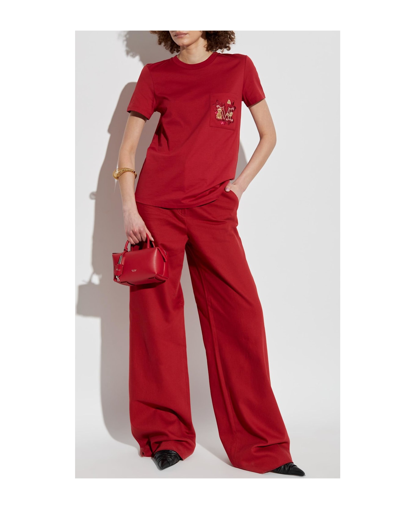 Max Mara T-shirt Nunzio - Red