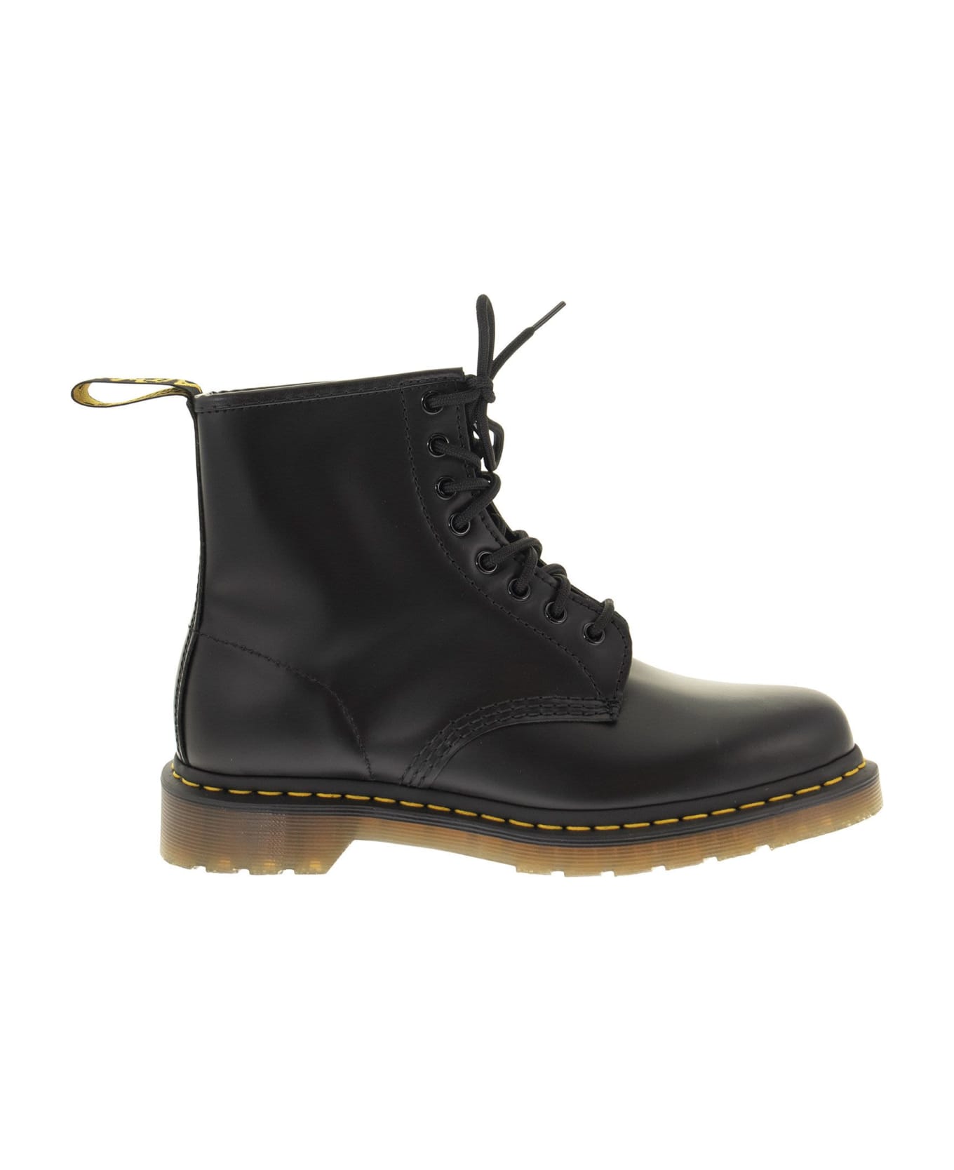 Dr. Martens 1460 Smooth Leather Combat Boots - Black シューズ