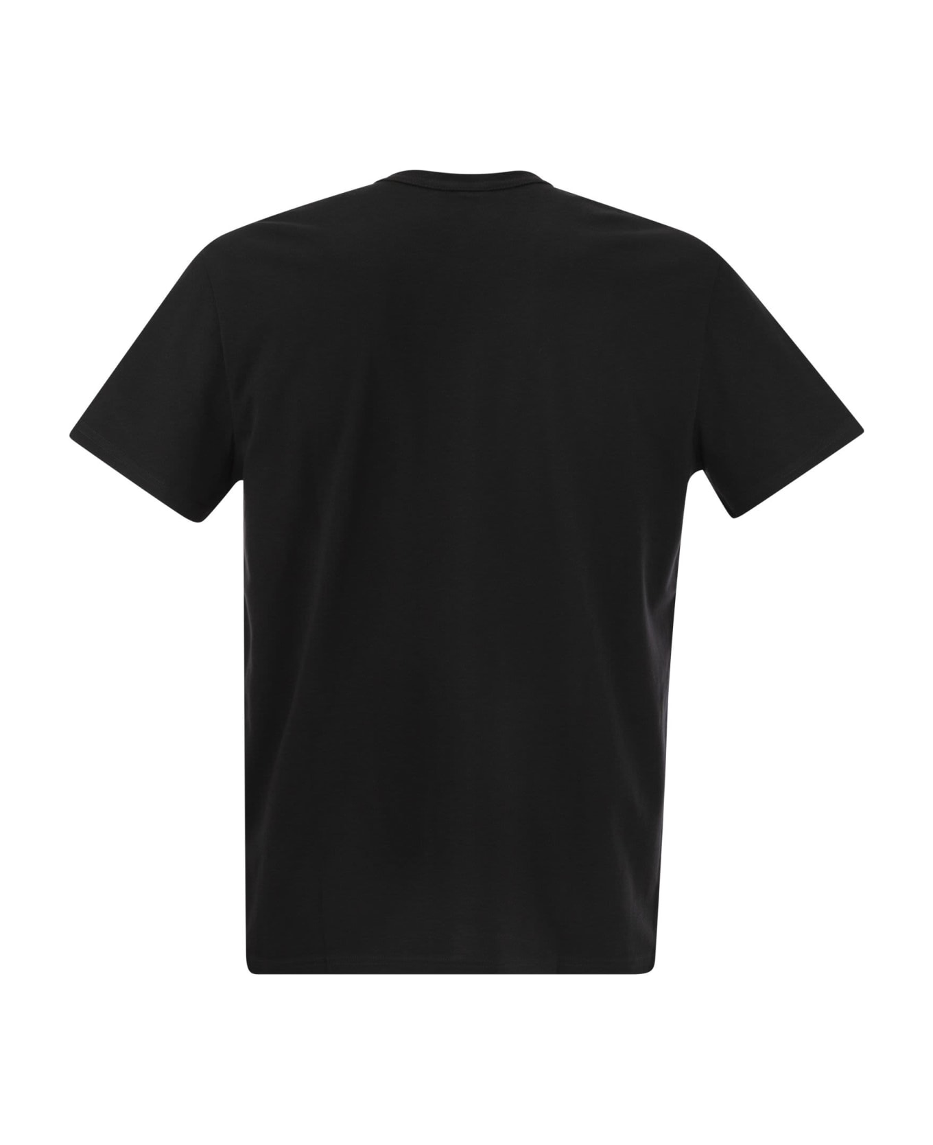 Hogan Cotton Jersey T-shirt - Black シャツ