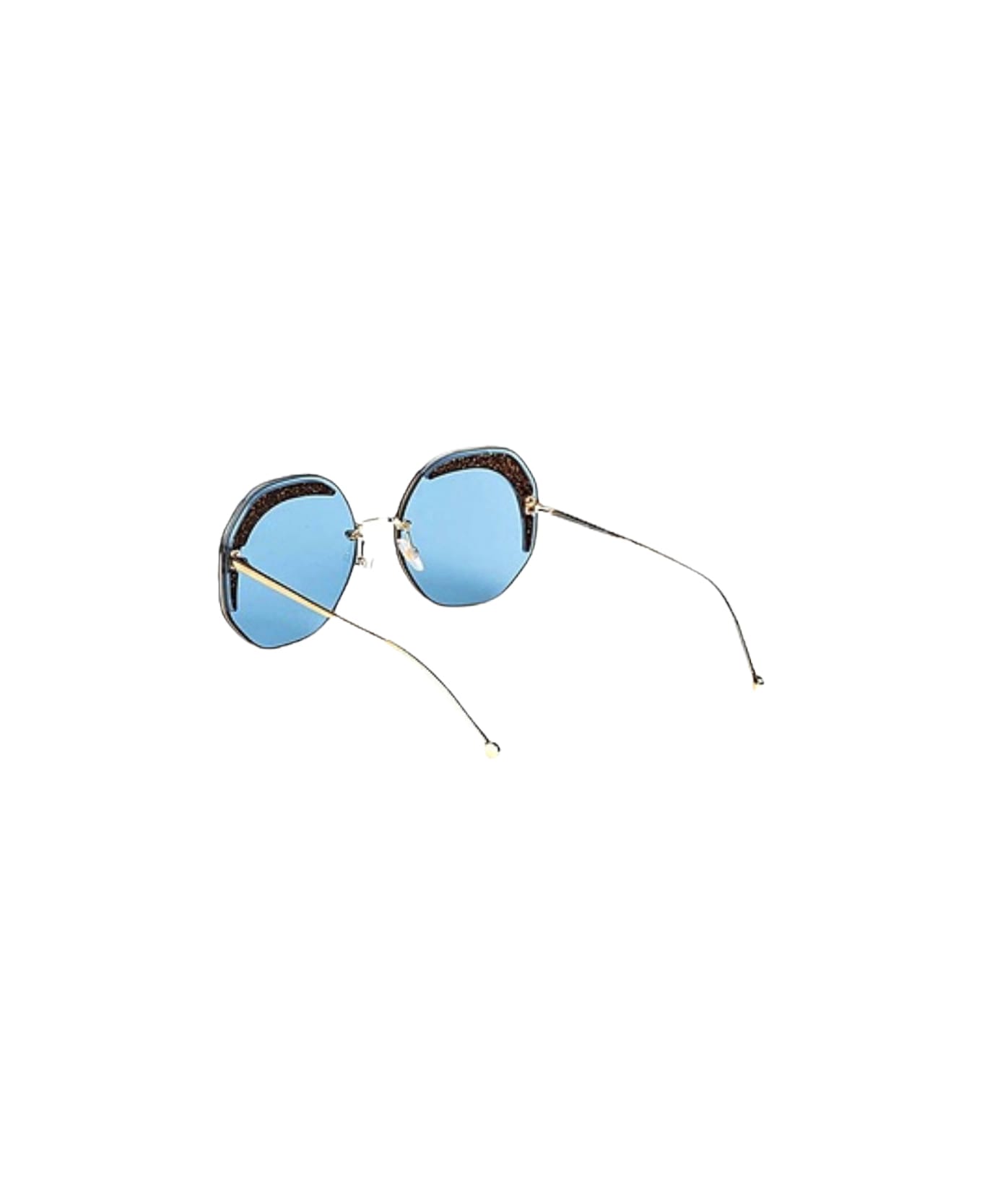 Fendi Eyewear Ff 0358 - Gold Sunglasses