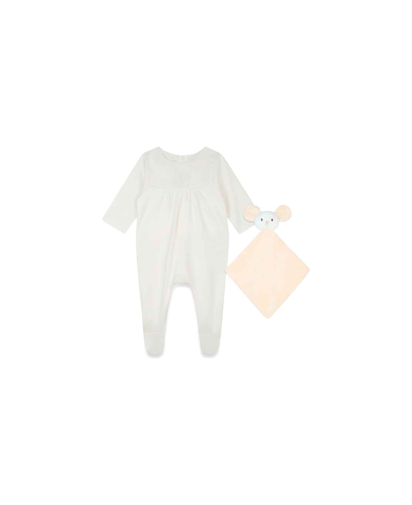 Chloé Pajamas+quilt - WHITE ボディスーツ＆セットアップ
