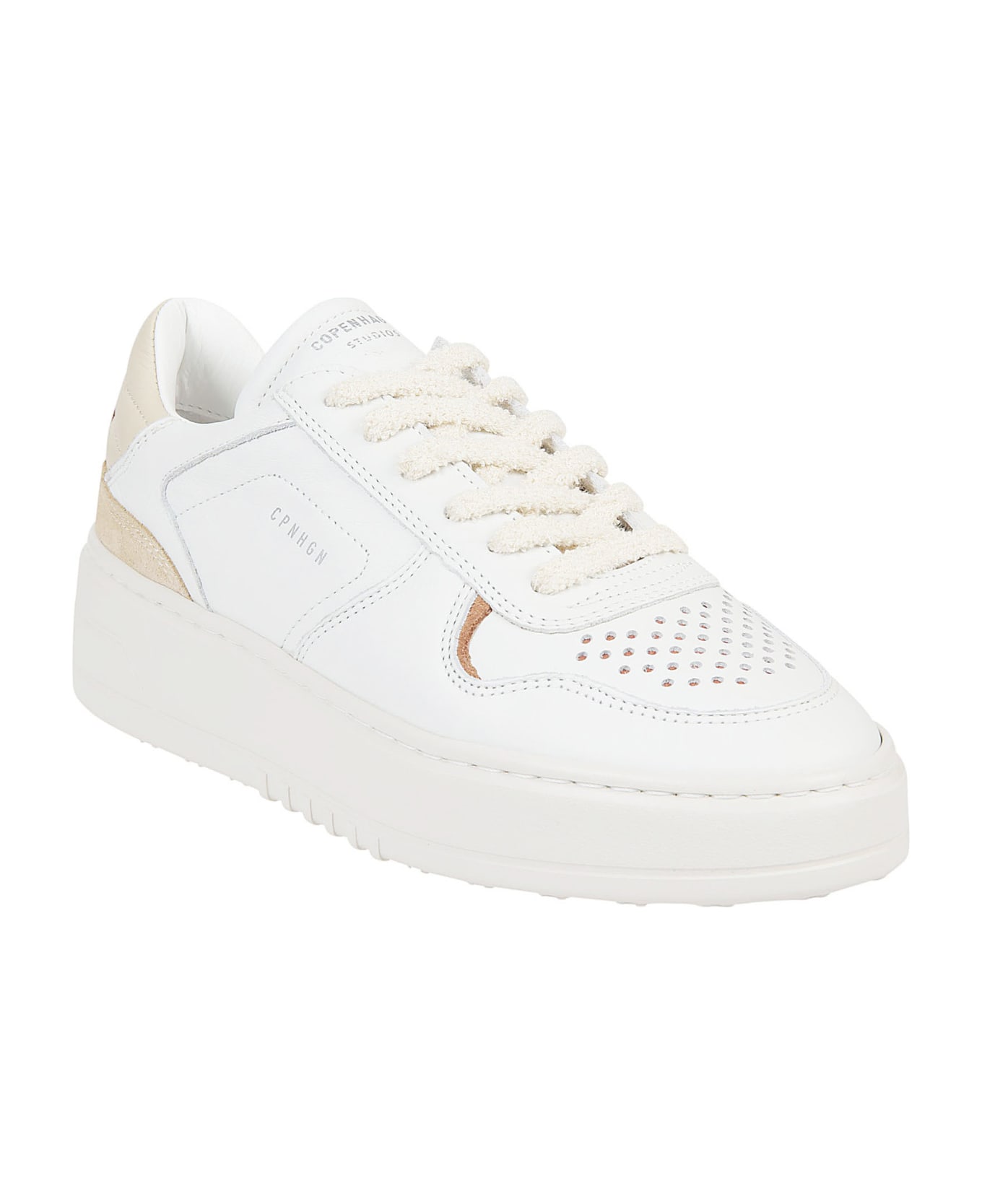 Copenhagen Studios Flat Shoes White - White