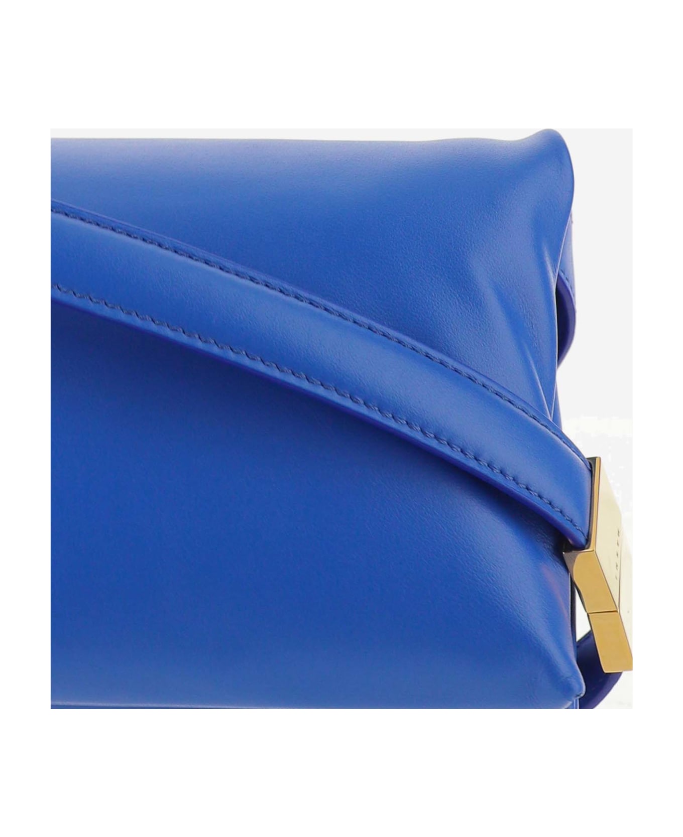 Marni Blue Calfskin Prisma Bag - Blue