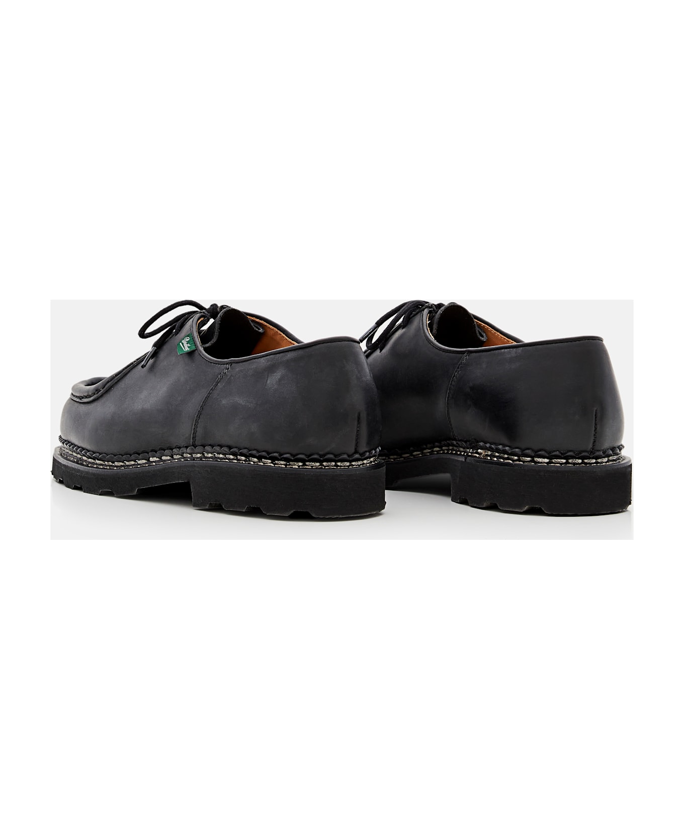 Paraboot Michael Leather Derby Shoes - Black