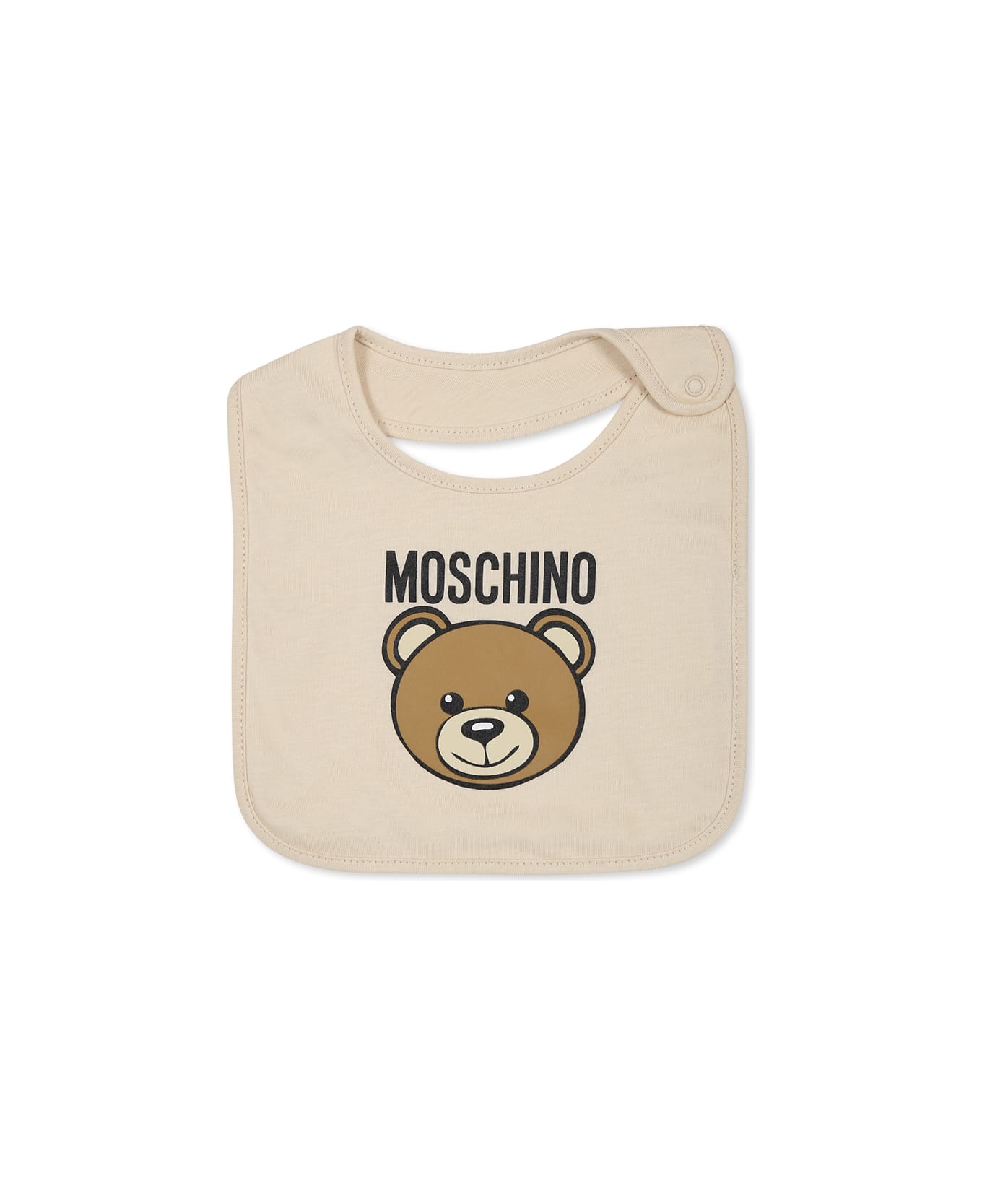 Moschino Beige Accessory Set For Babykids With Teddy Bear - Beige