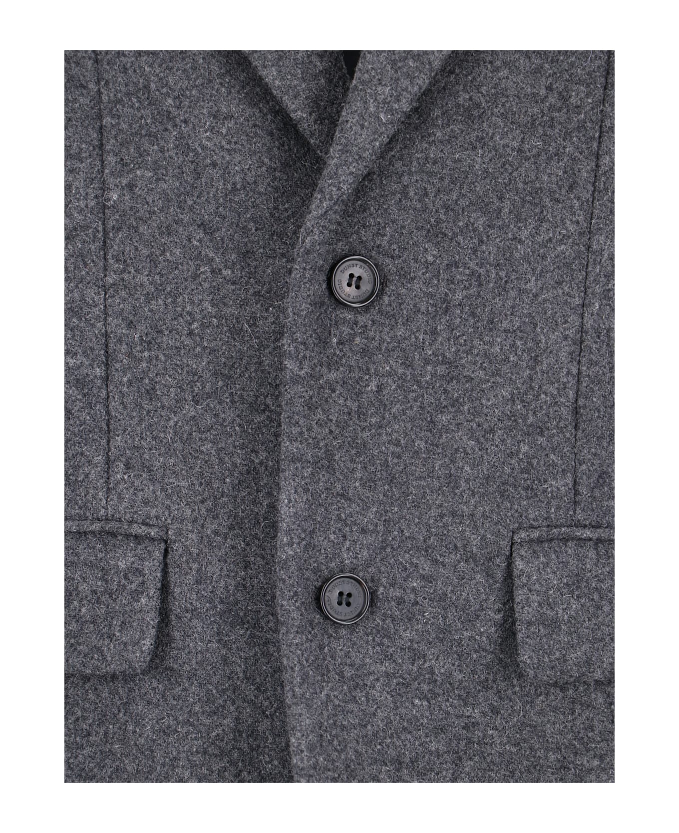 Dunst Single-breasted Blazer - Gray