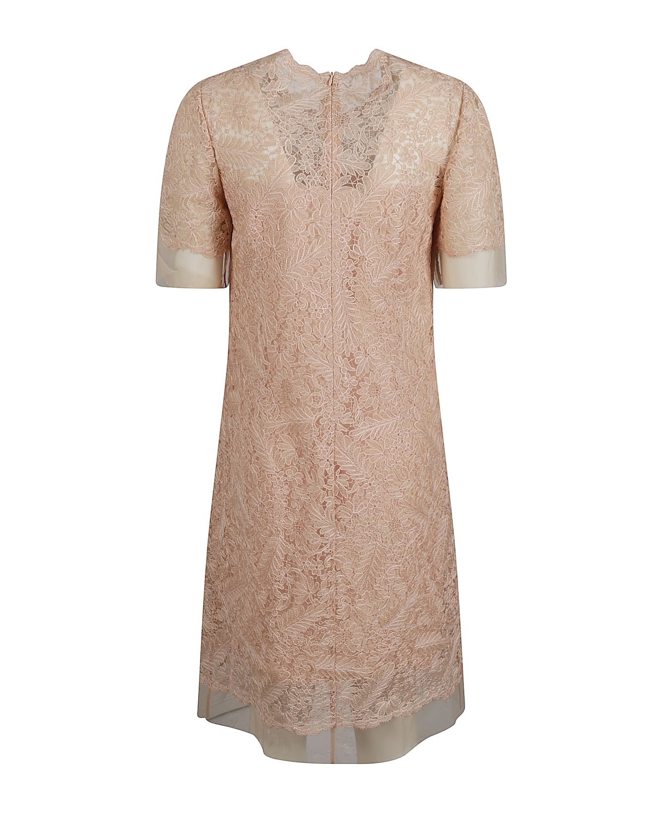 Ermanno Scervino Laced Dress - Pink