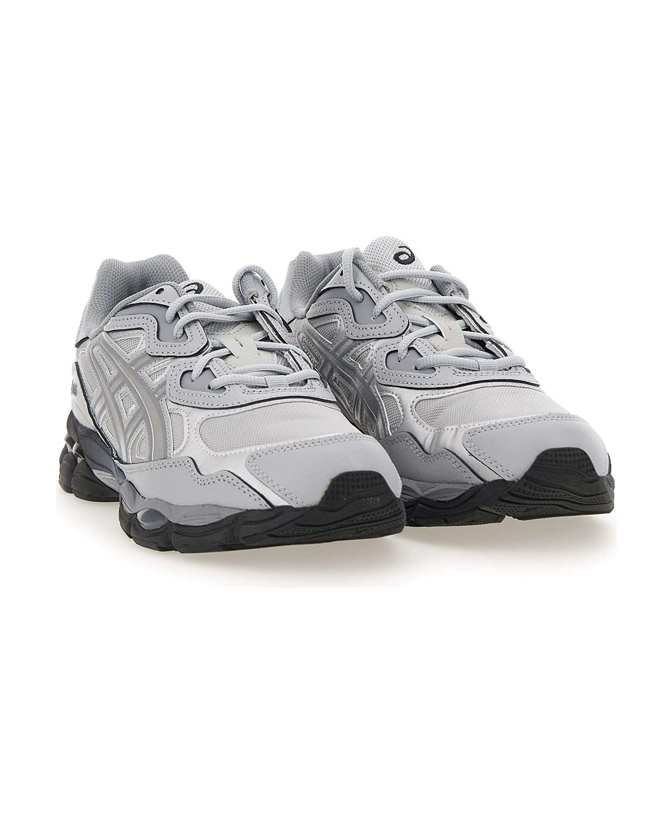 Asics "gel Nyc" Leather Sneakers - GREY スニーカー
