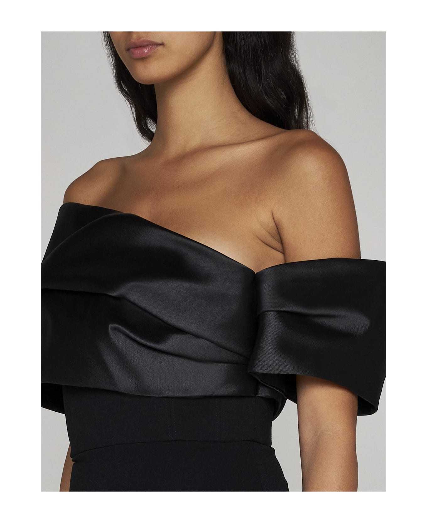 Solace London Alexis Maxi Dress - Black