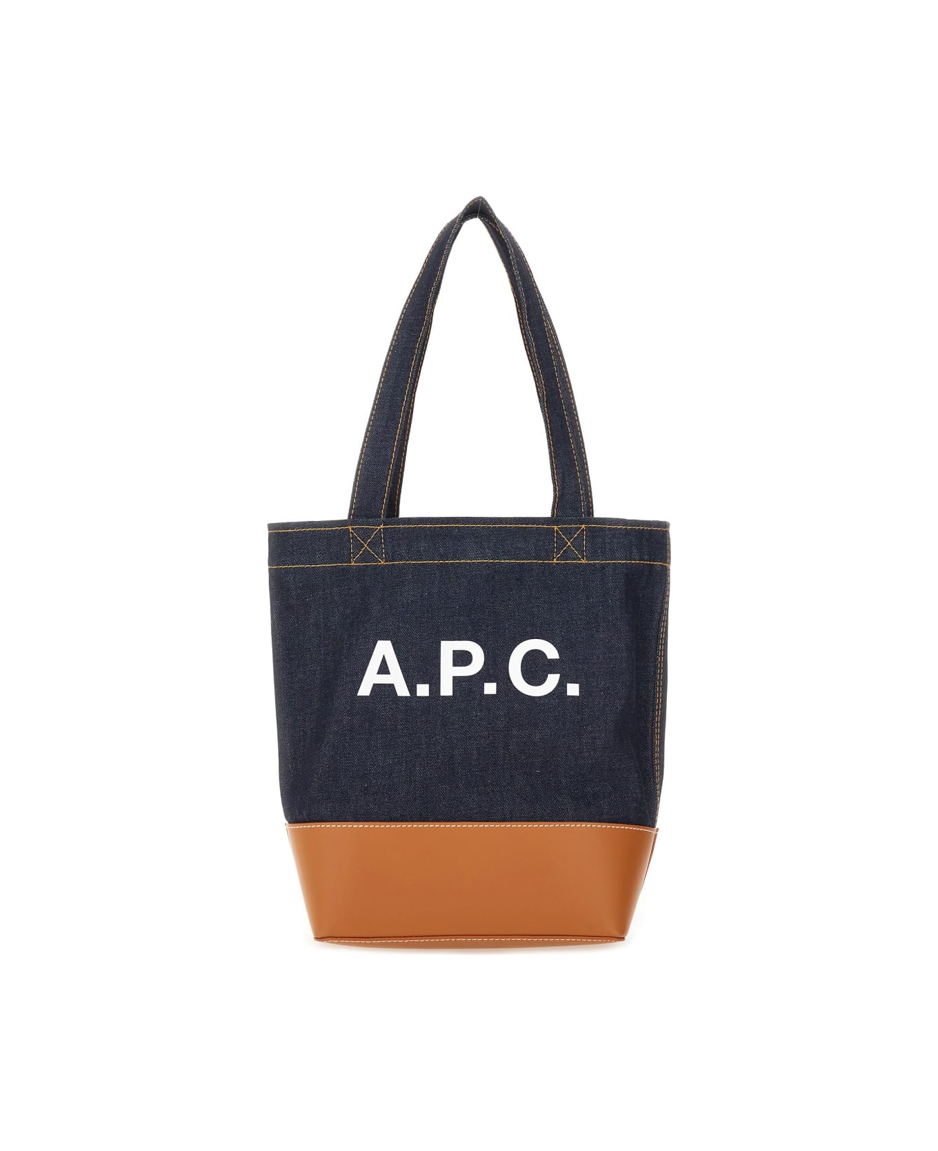 A.P.C. Axel Small Tote Bag - DENIM