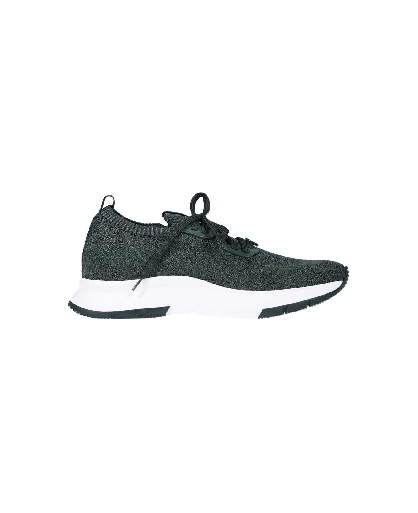 Gianvito Rossi Glover Fabric Low-top Sneakers - green