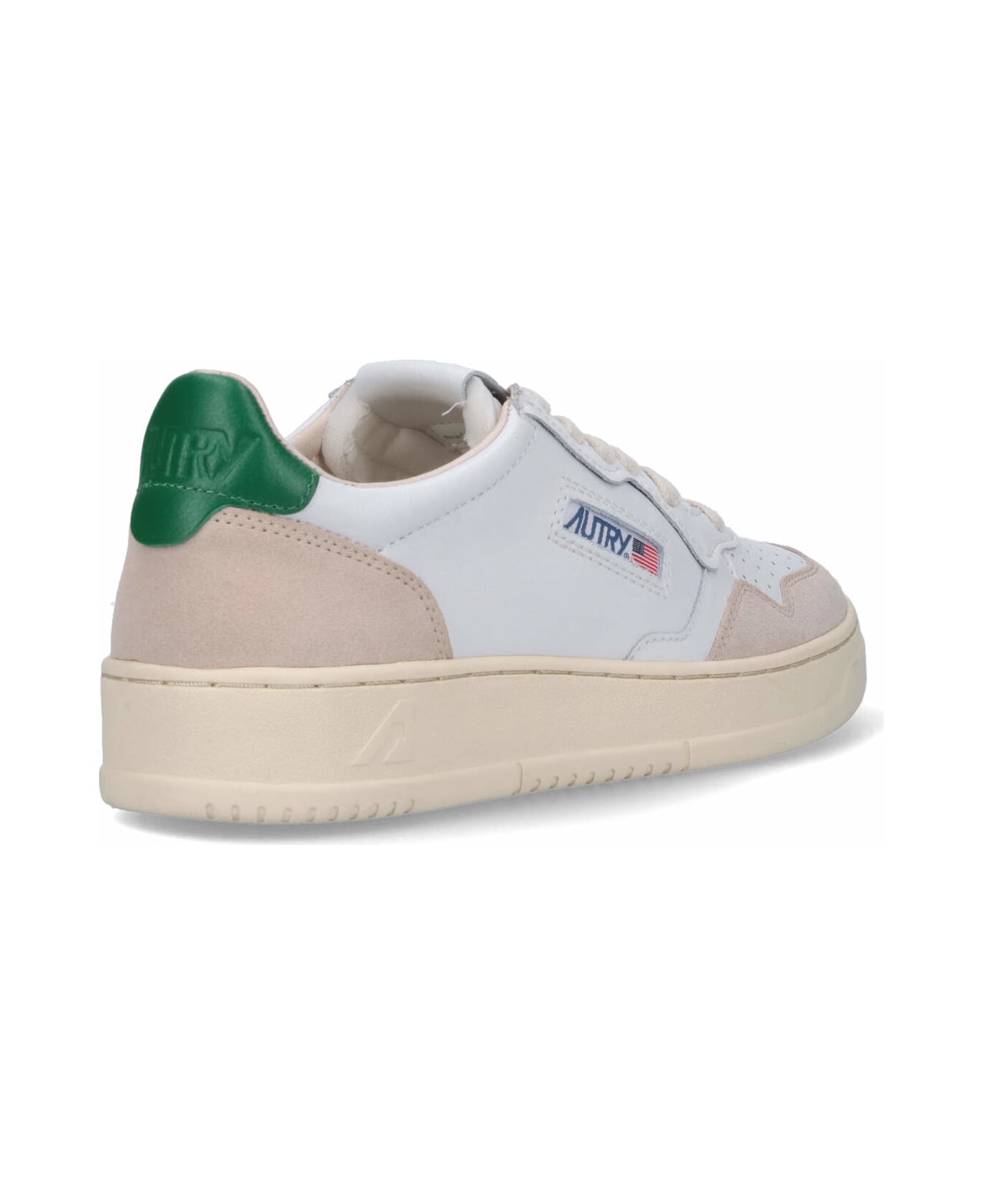 Autry 'medalist' Low Sneakers - Green