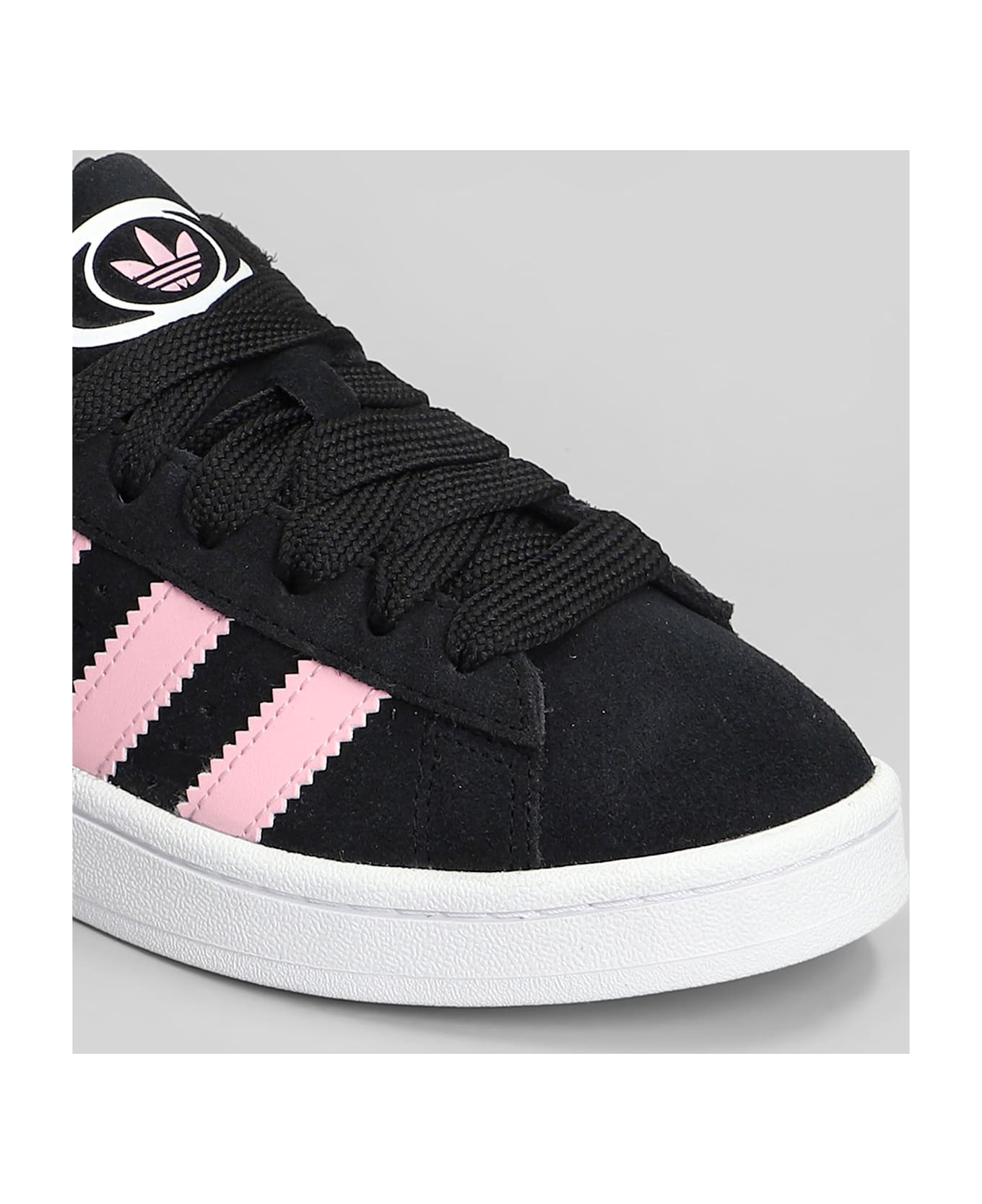 Adidas Campus 00s Sneakers In Black Suede - black
