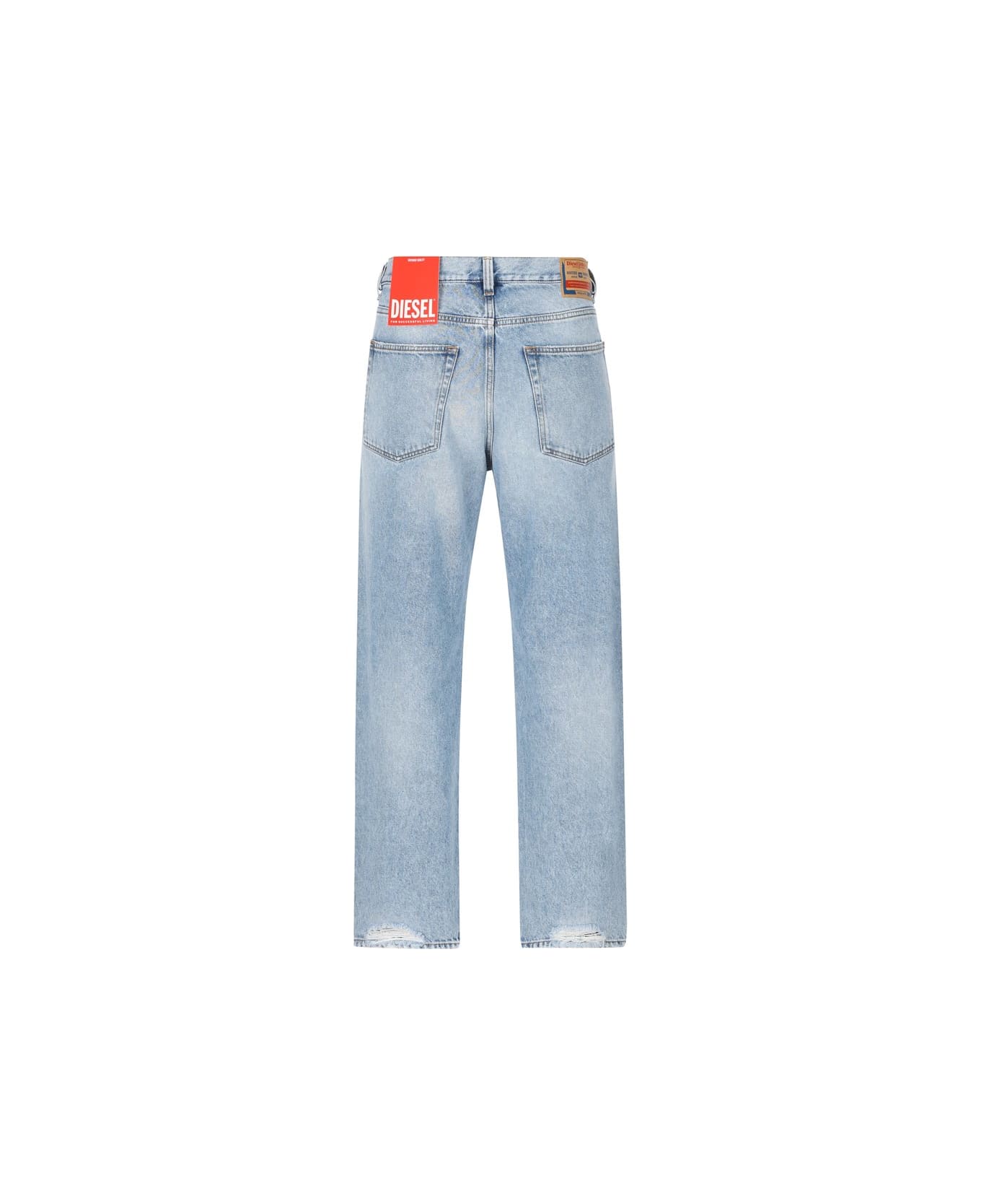 Diesel Straight-leg Distressed Jeans Diesel