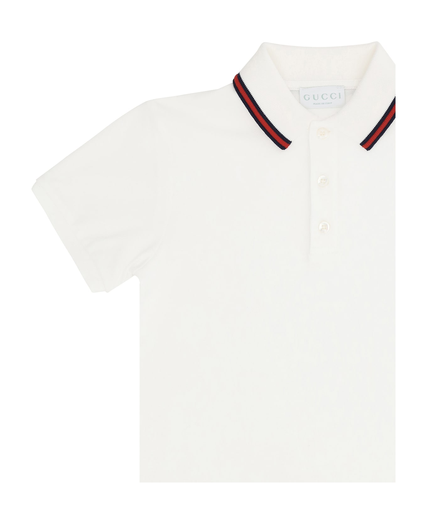 Gucci Cotton Polo Shirt For Boy
