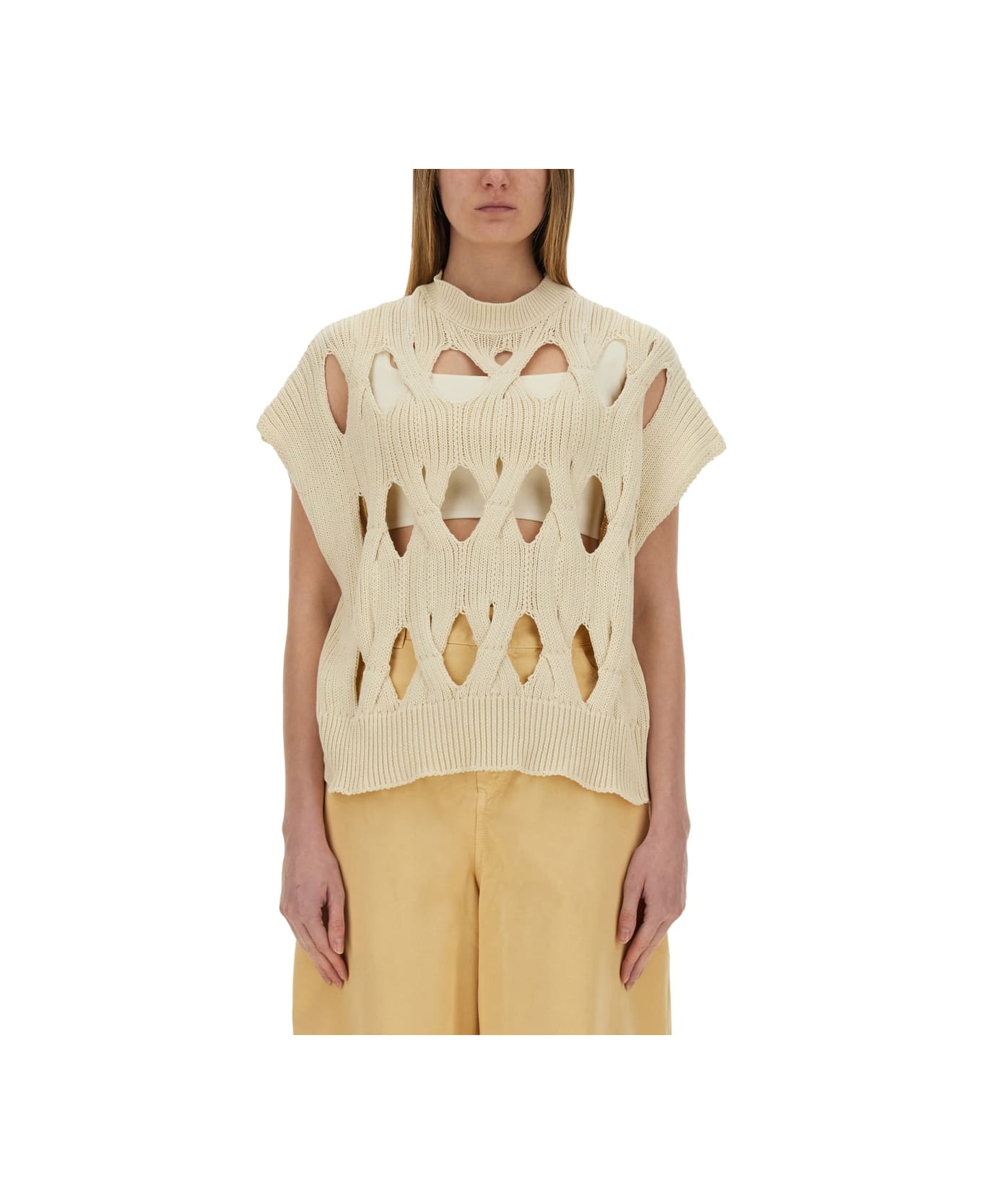 Alysi "springtime" Jersey - BEIGE