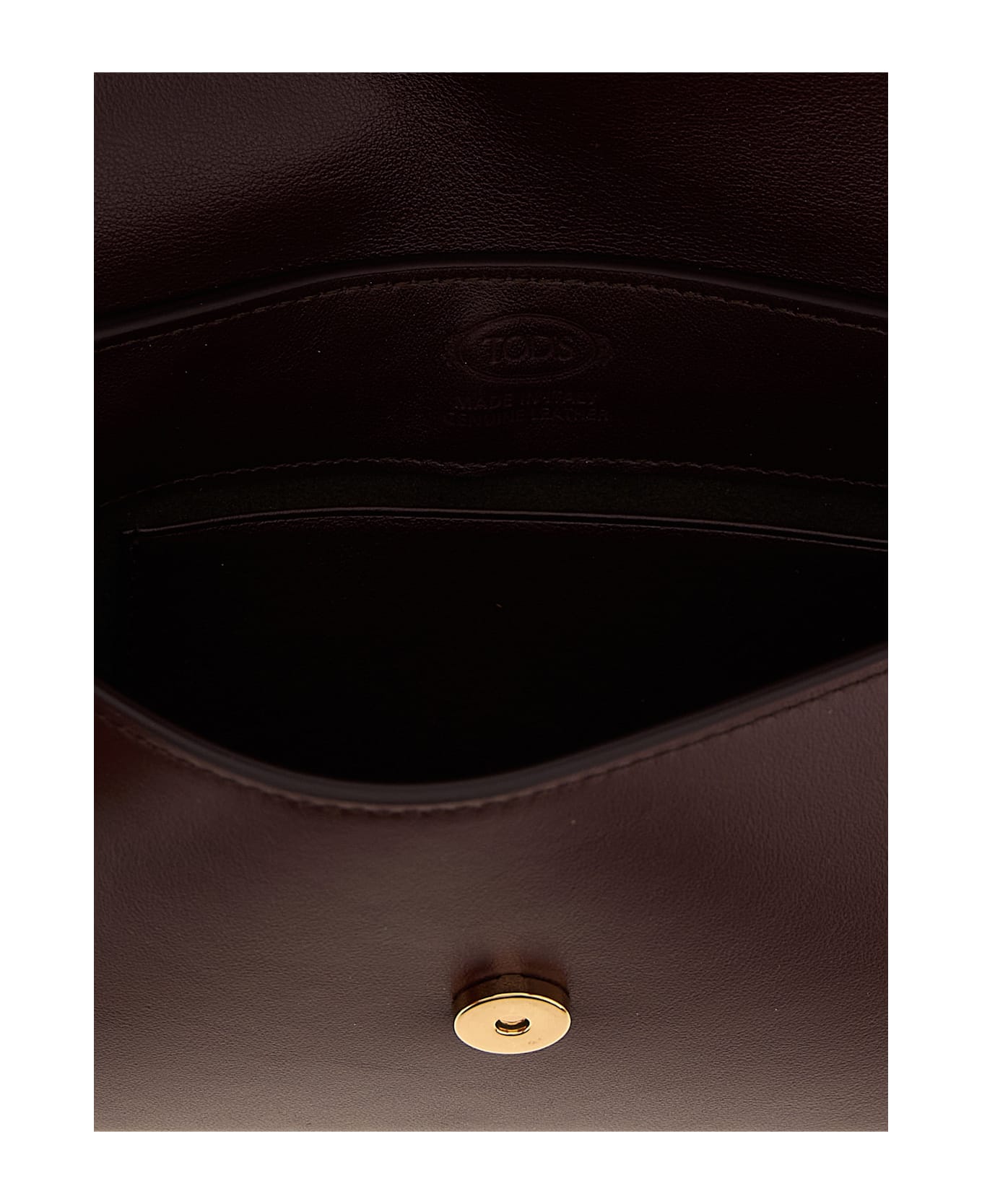 Tod
s Mini Leather Shoulder Strap - Brown