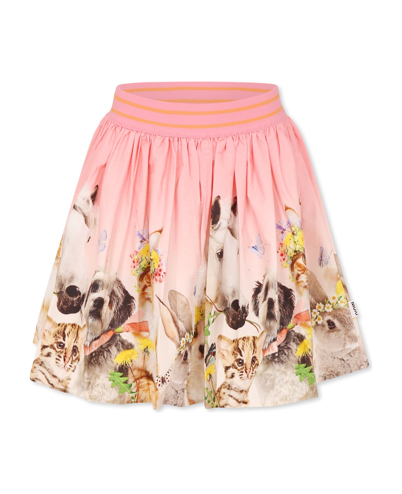 Molo Pink Pleated Skirt - Pink