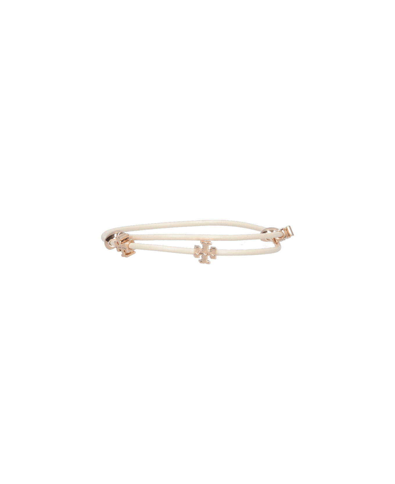Tory Burch "kira" Sliding Bracelet - White