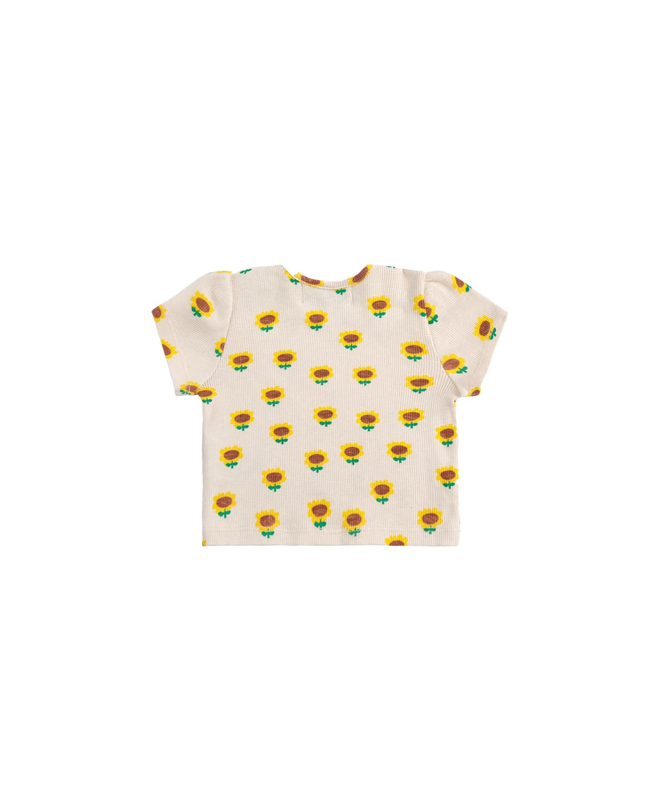 Bobo Choses "sunflower" T-shirt - BEIGE
