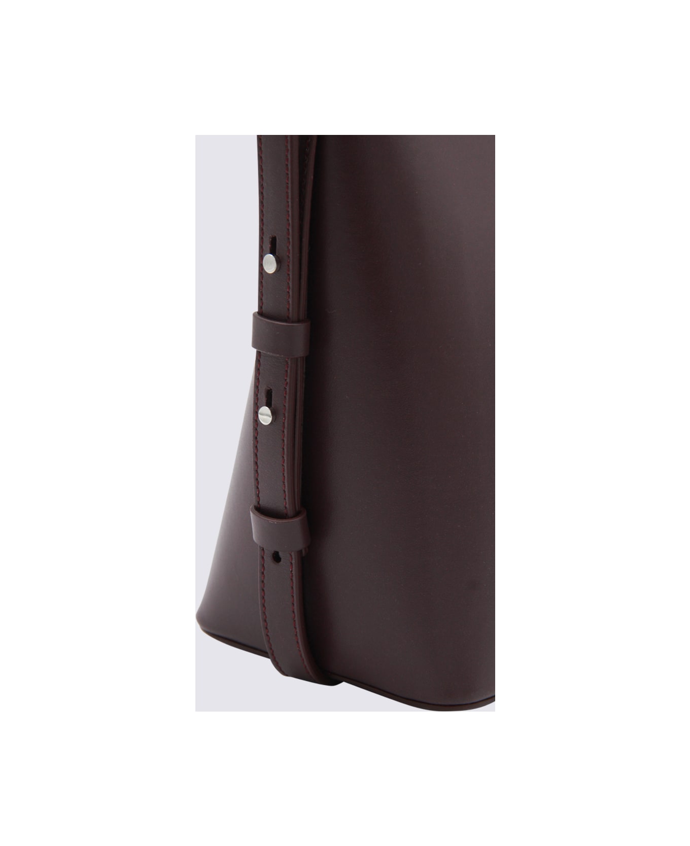 Aesther Ekme Purple Leather Demi Lune Shoulder Bag - Fig