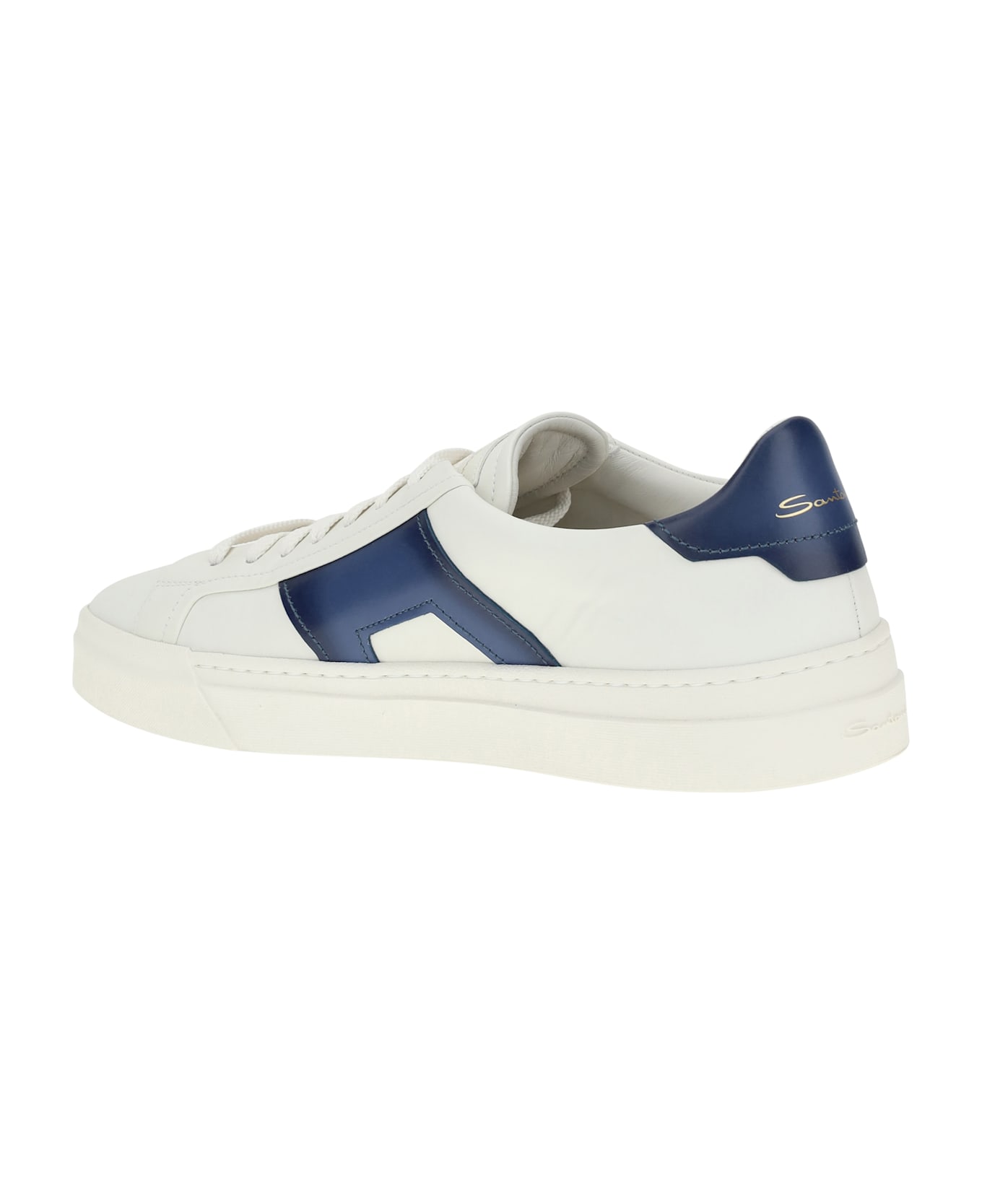 Santoni Leather Sneakers