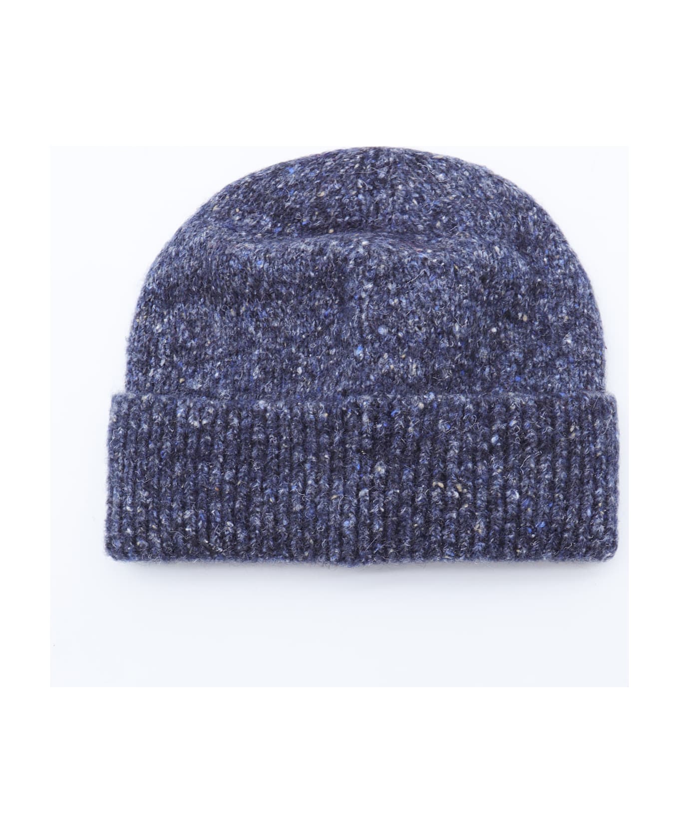 Brunello Cucinelli Blue Cashmere Hat - Denim