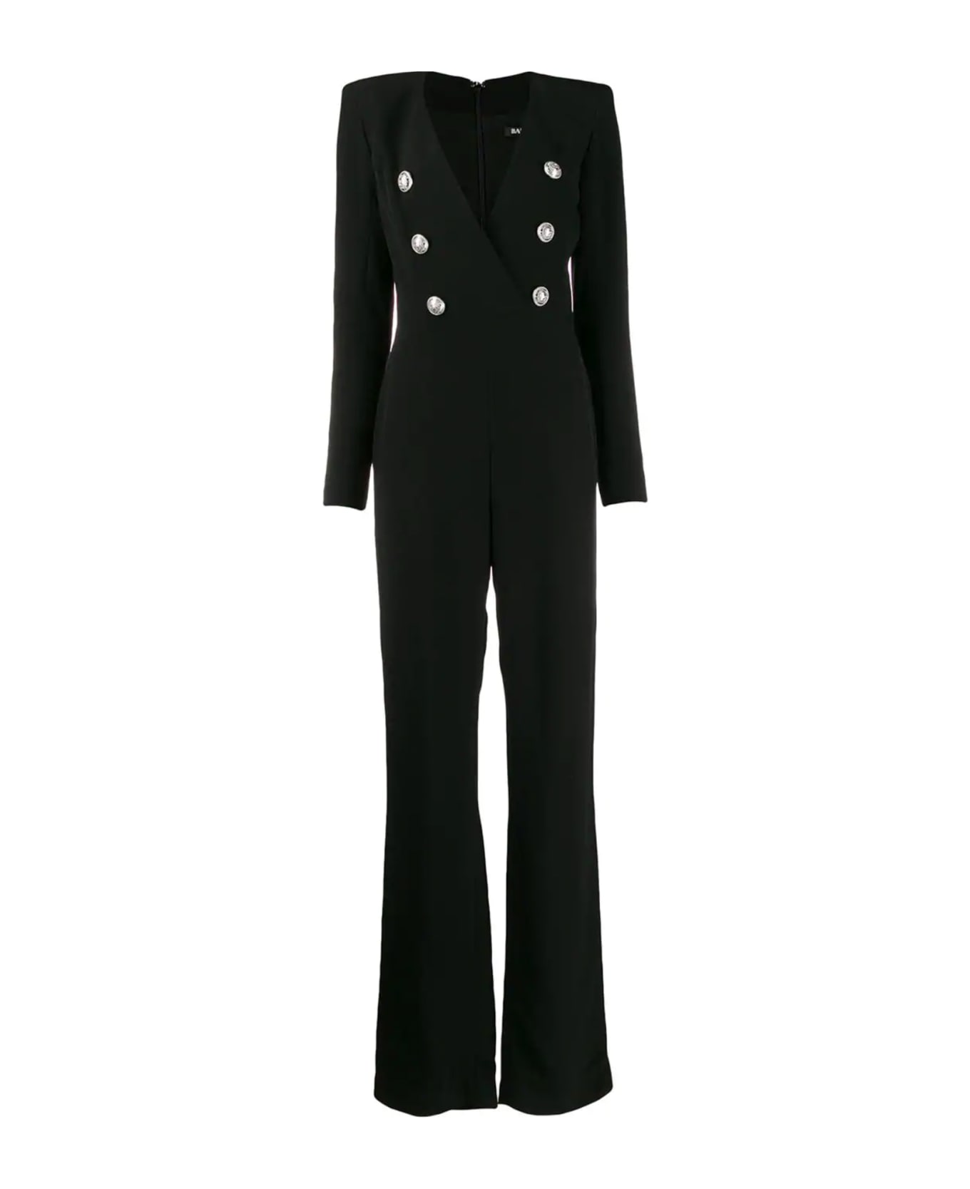 Balmain Six-button Jumpsuit - Noir
