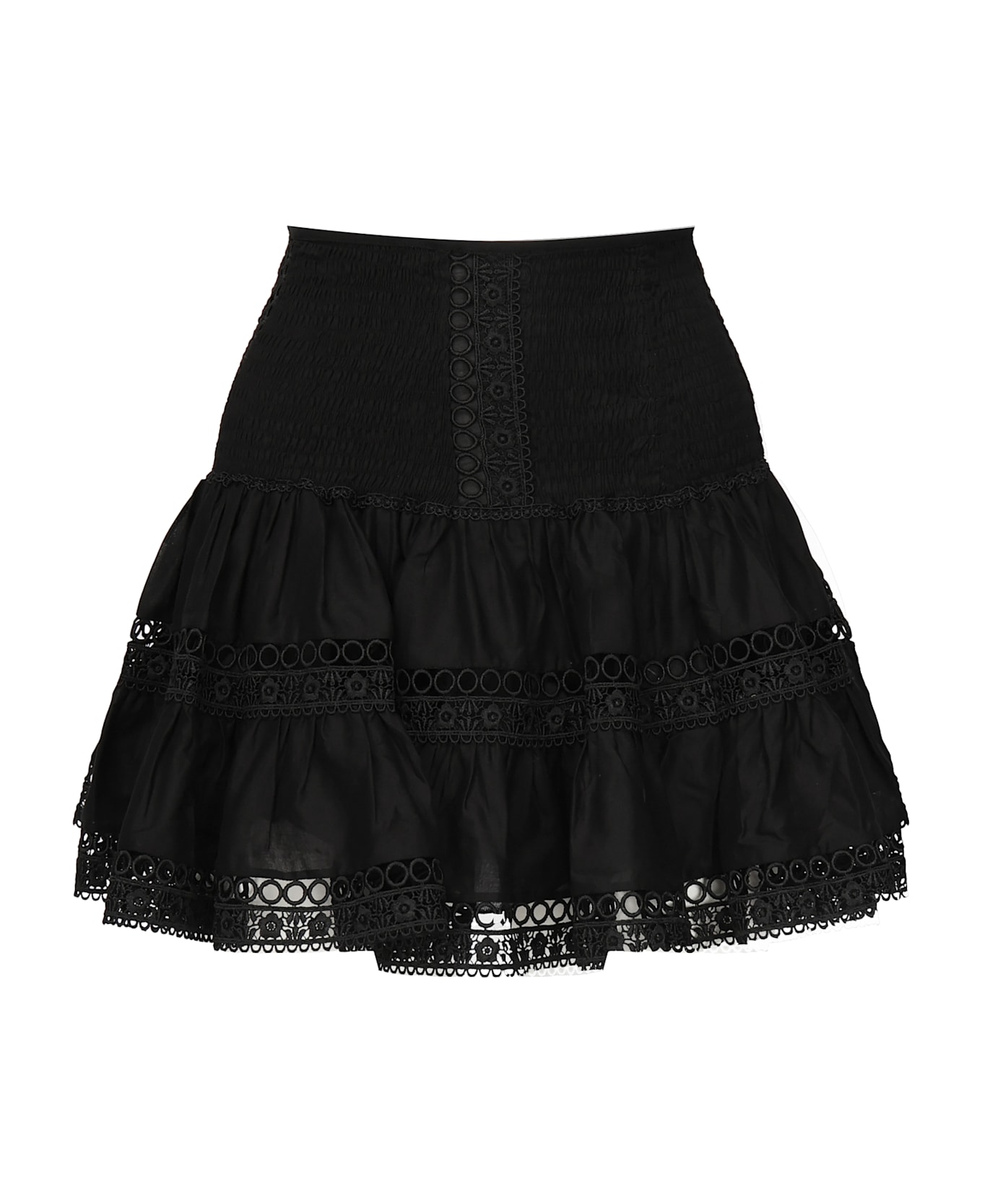 Charo Ruiz Hortens Mini Skirt - Black