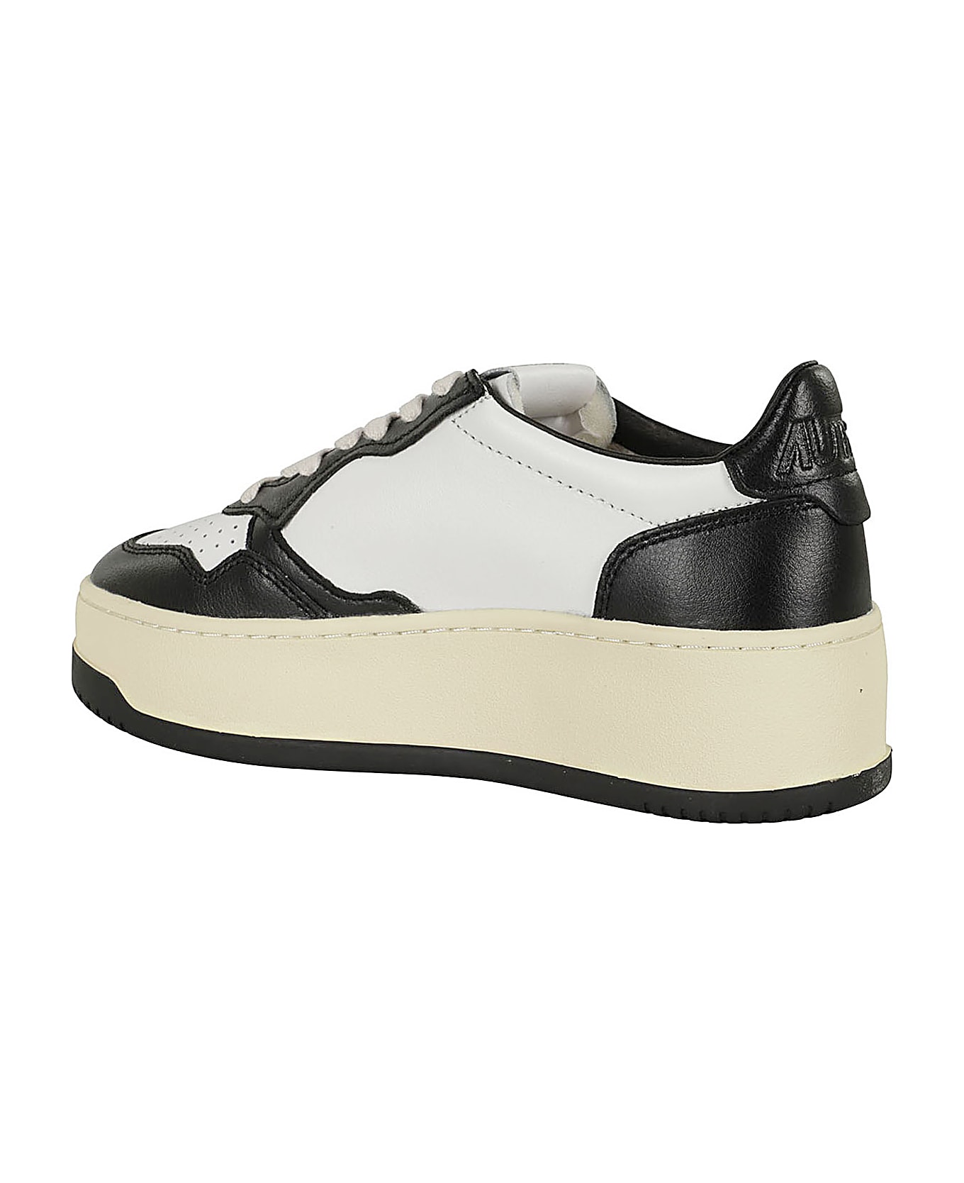 Autry Platform Low Wom - Wht Blk